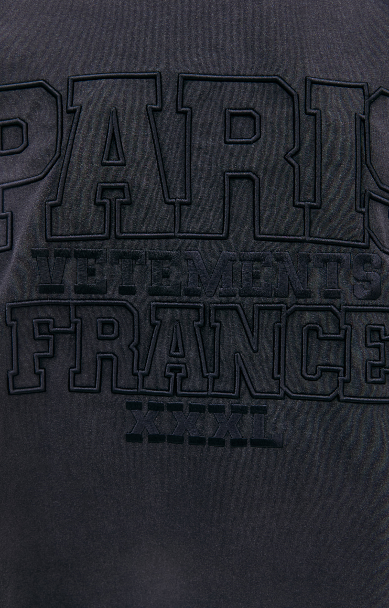 VETEMENTS \'PARIS XXXL\' oversized t-shirt