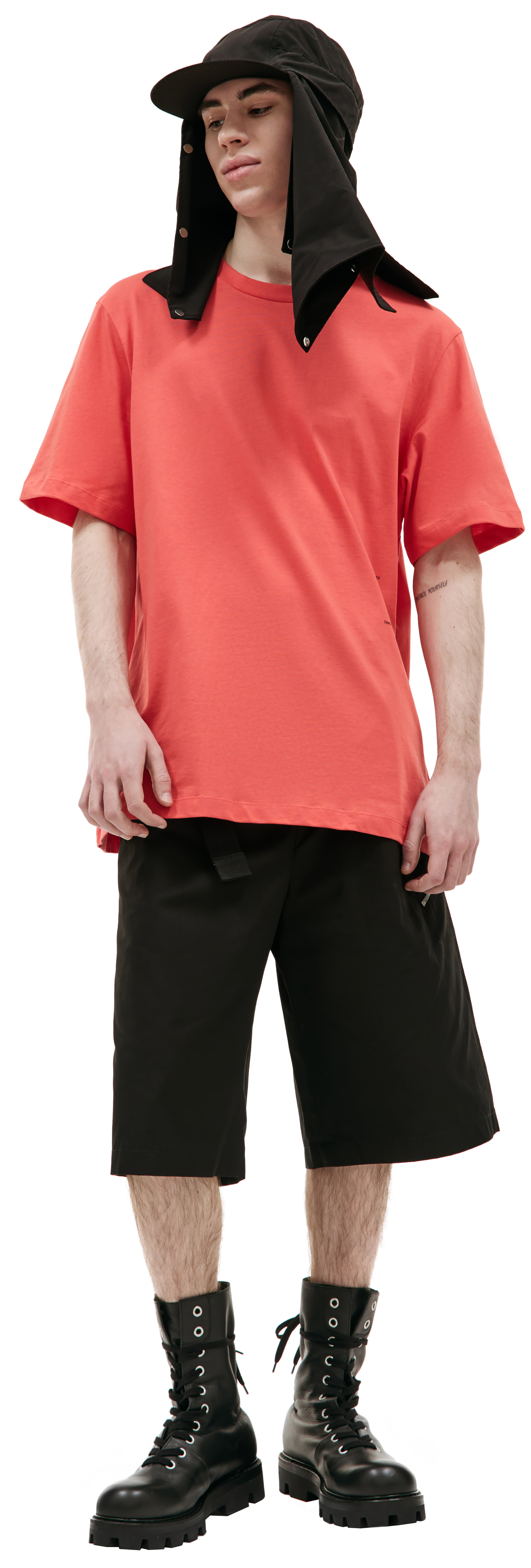 OAMC Stillest t-shirt with silk patch