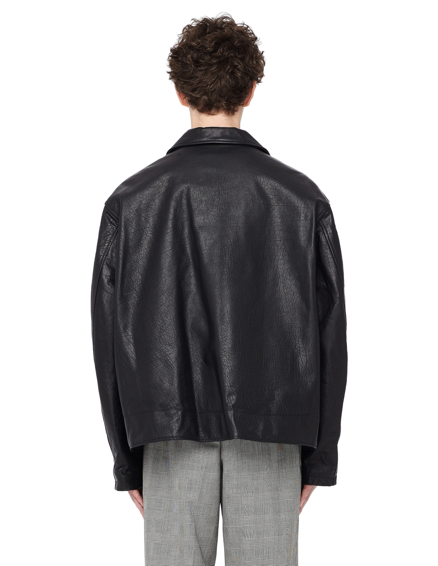 Yohji Yamamoto Replica Leather Jacket