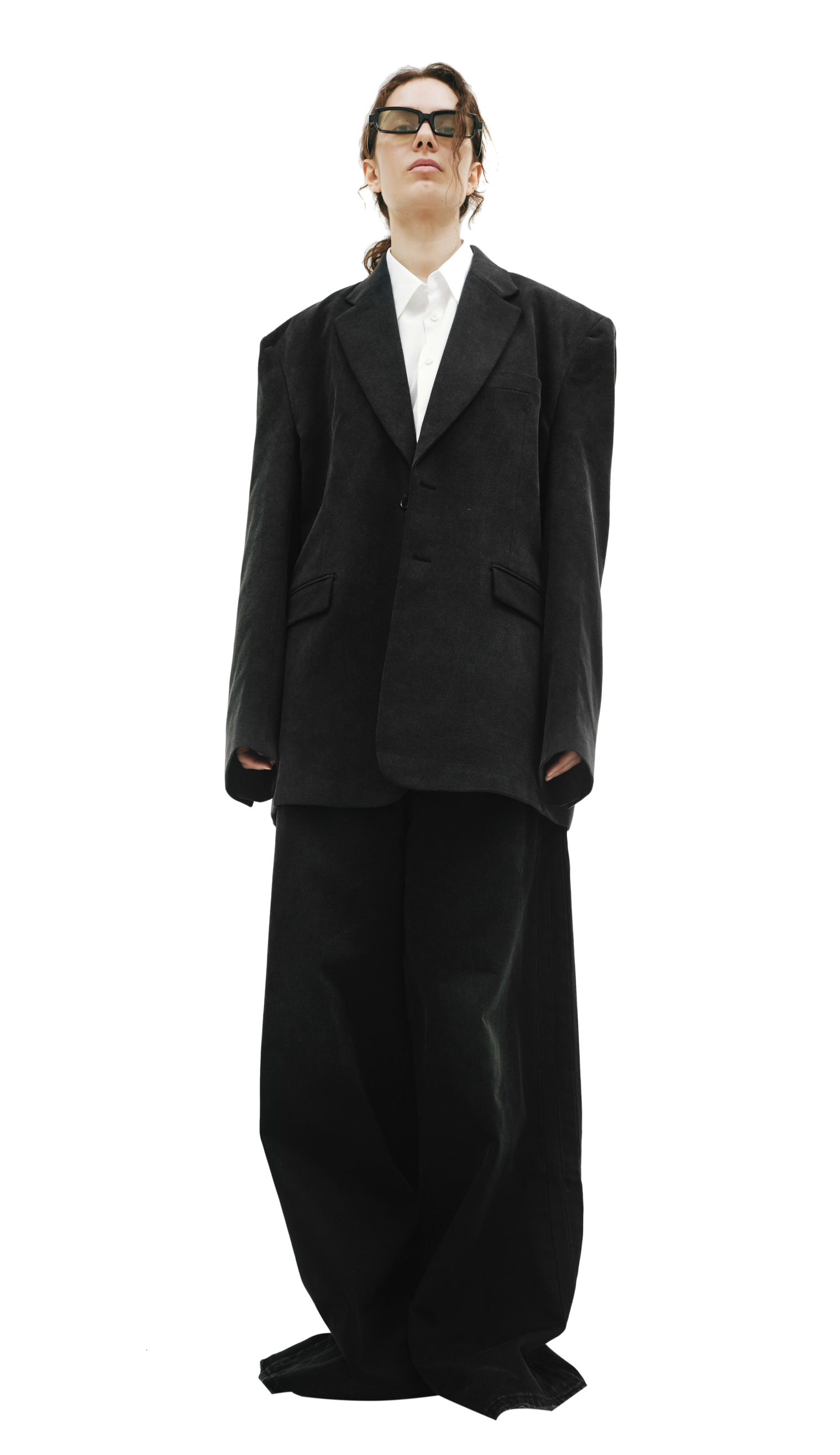 VETEMENTS Washed oversized blazer