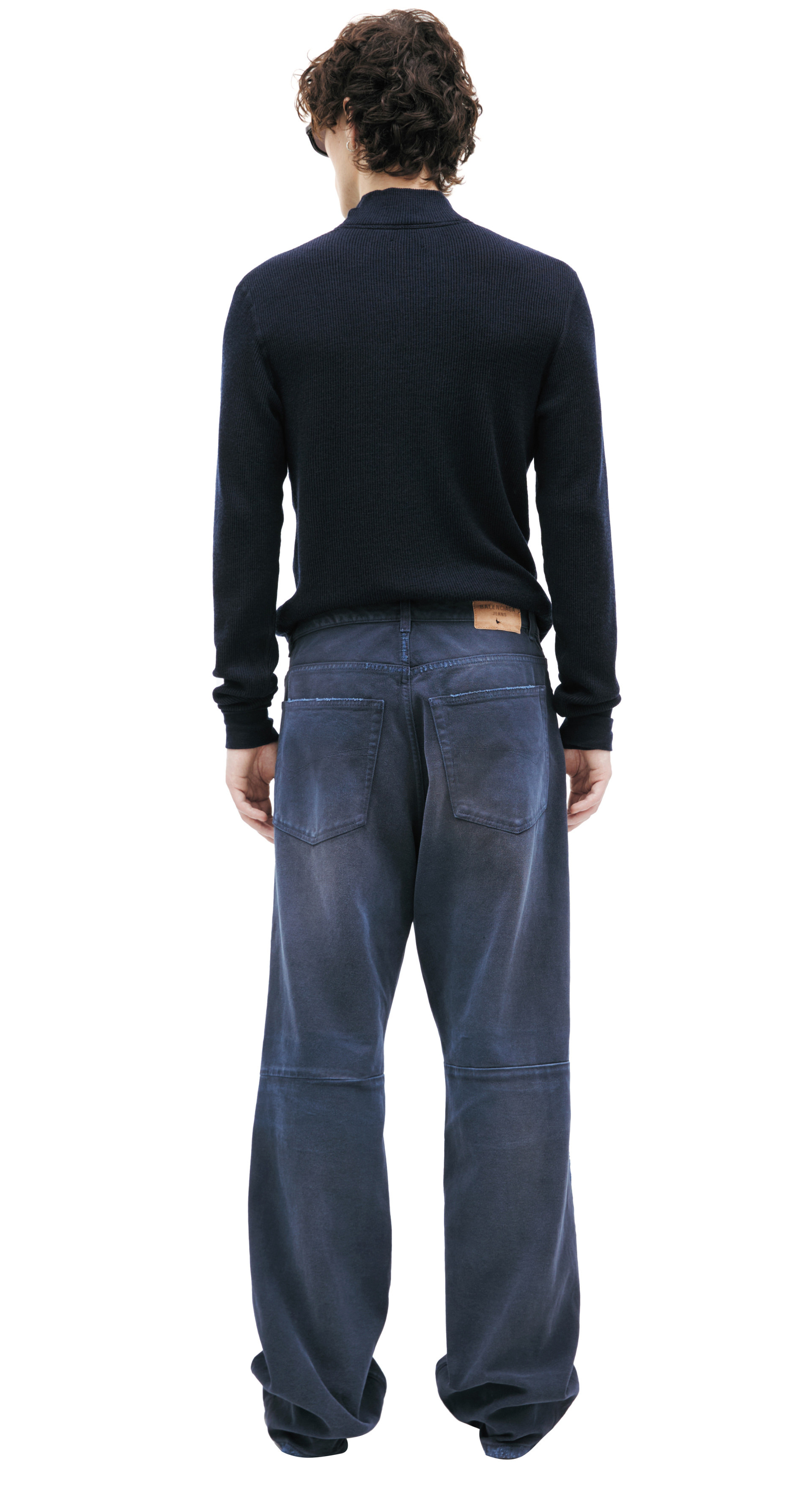 visvim Black wool sweater