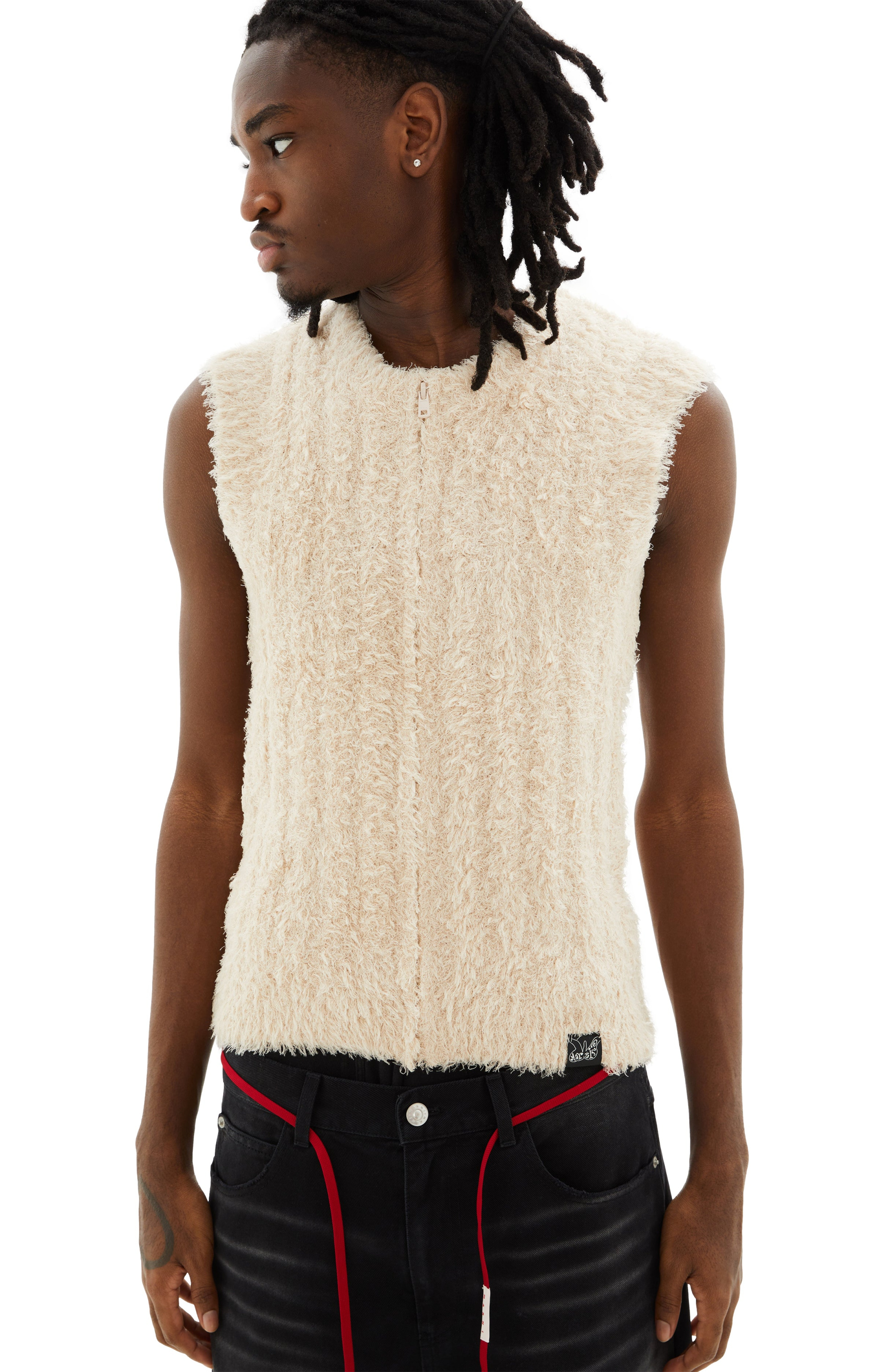 Martine Rose Ratty Zip-Up Gilet