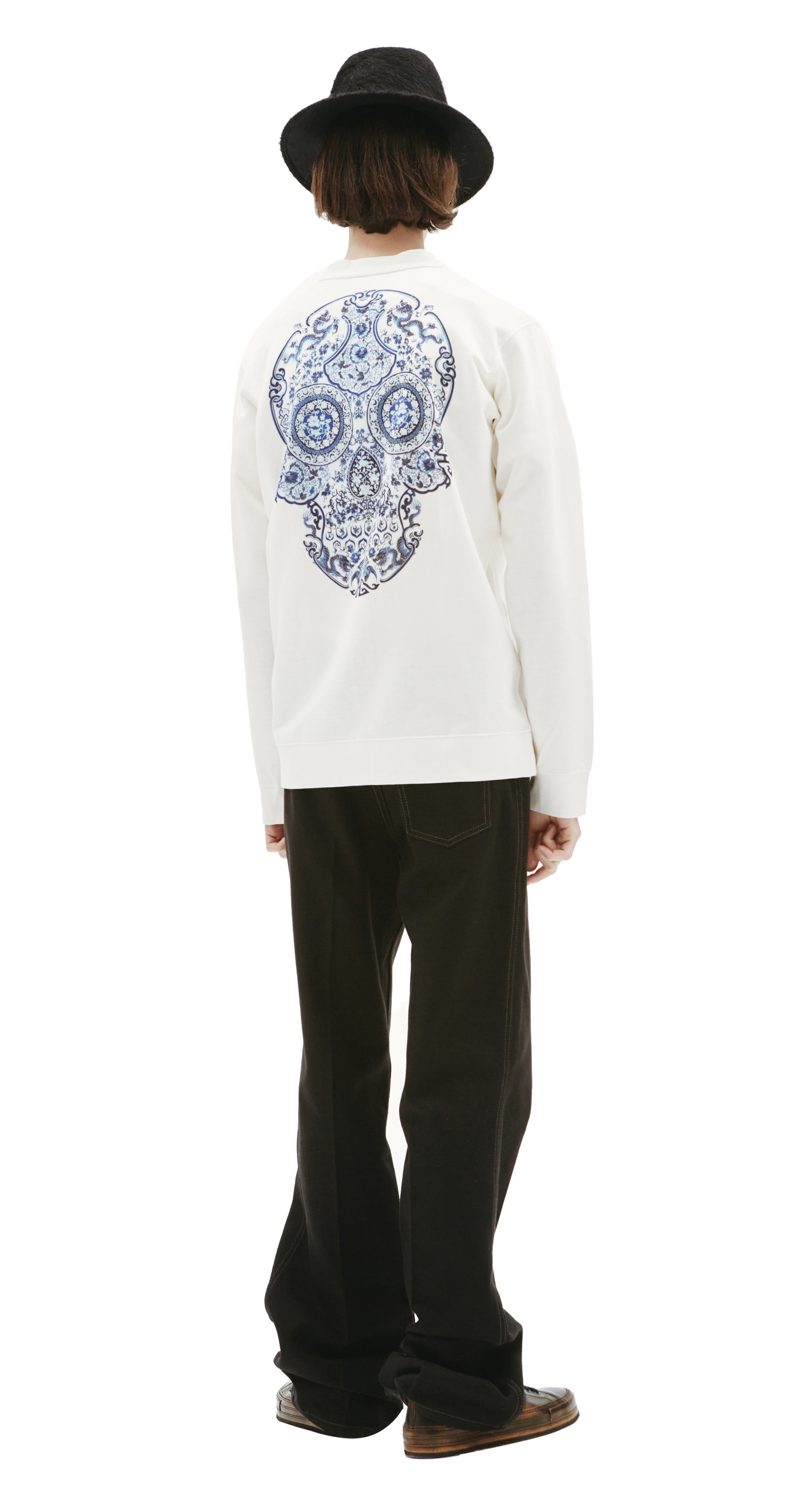 Junya Watanabe Skull printed cardigan