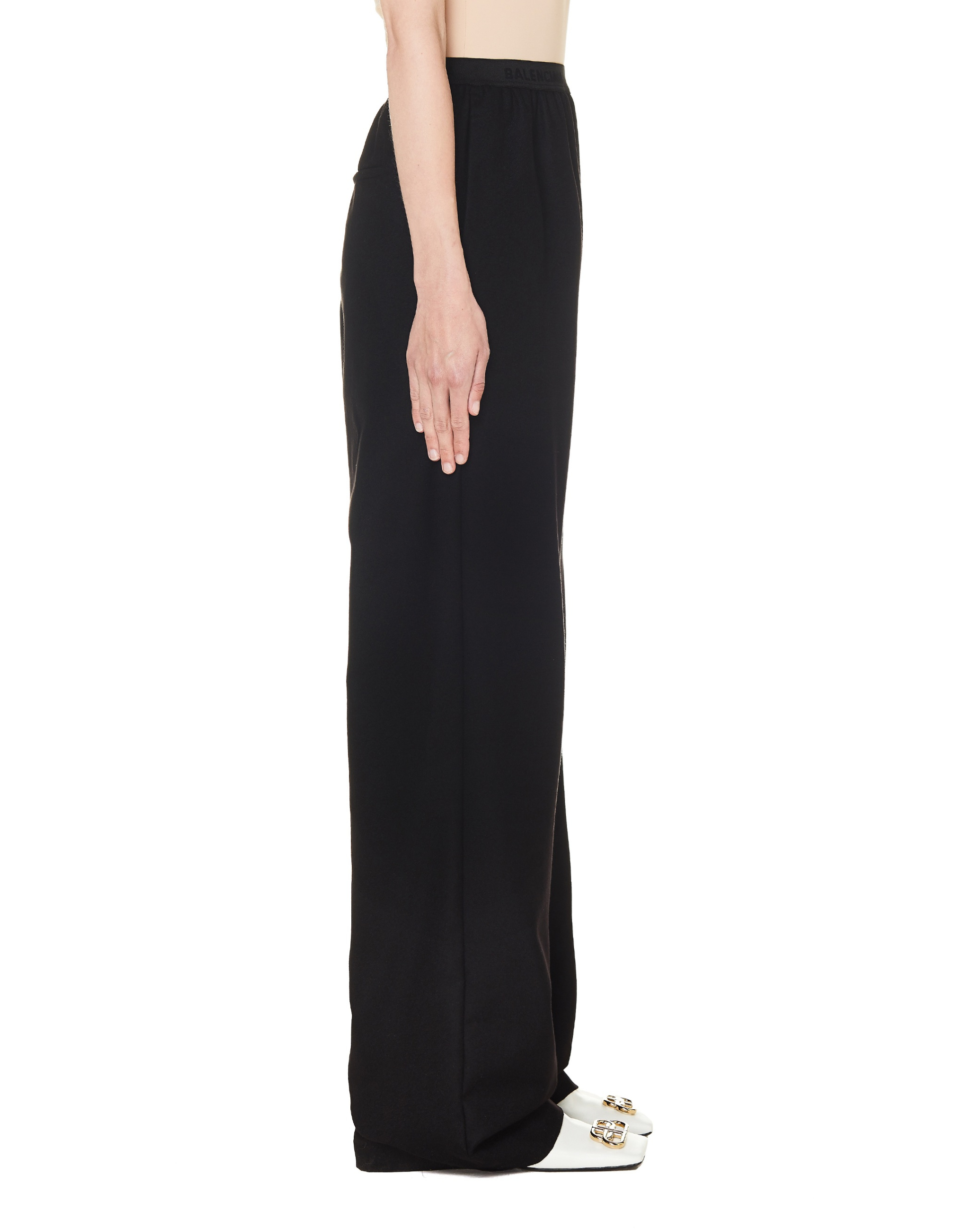 Balenciaga Black Cashmere Trousers