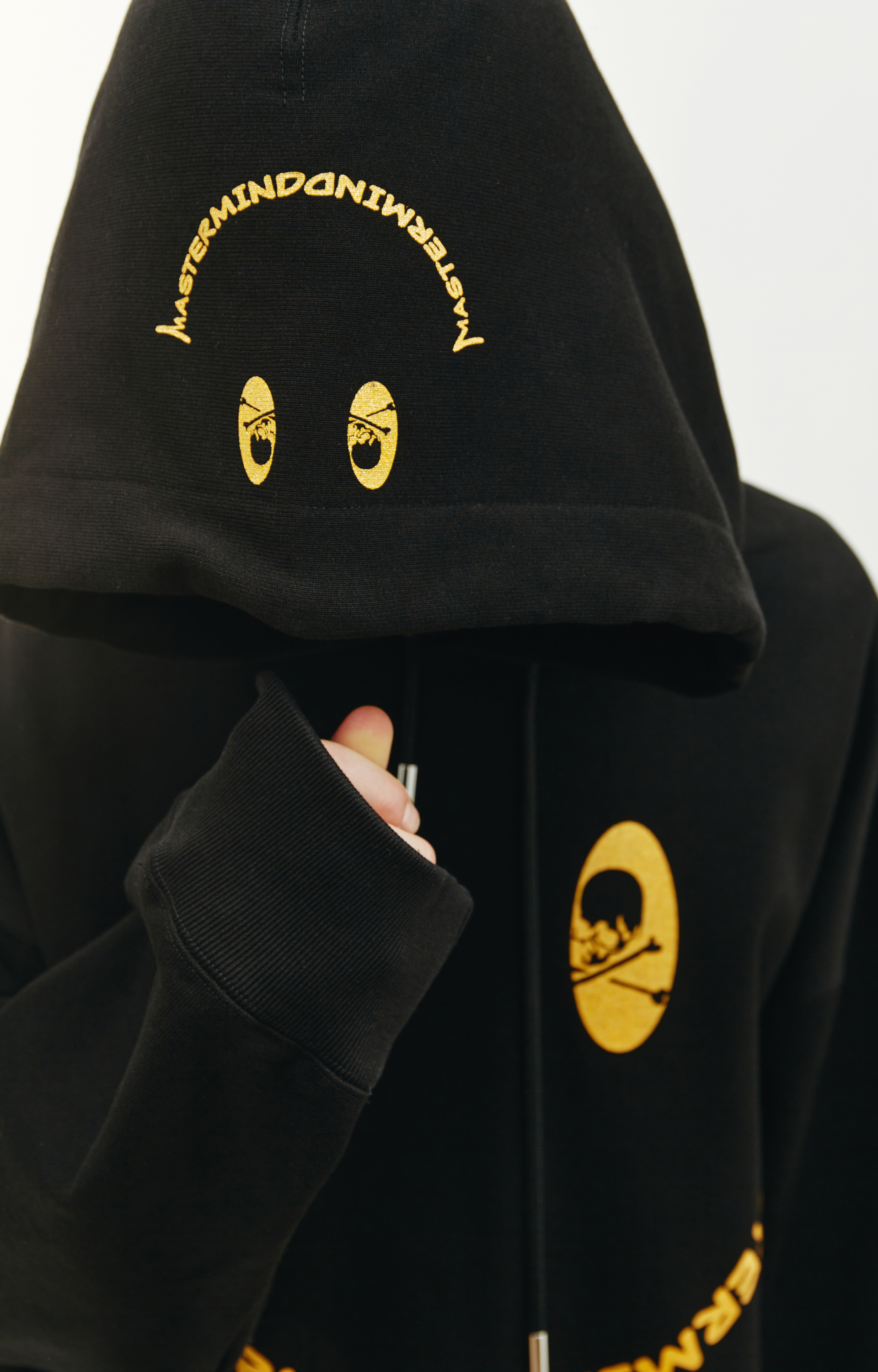 Mastermind WORLD Smile printed hoodie