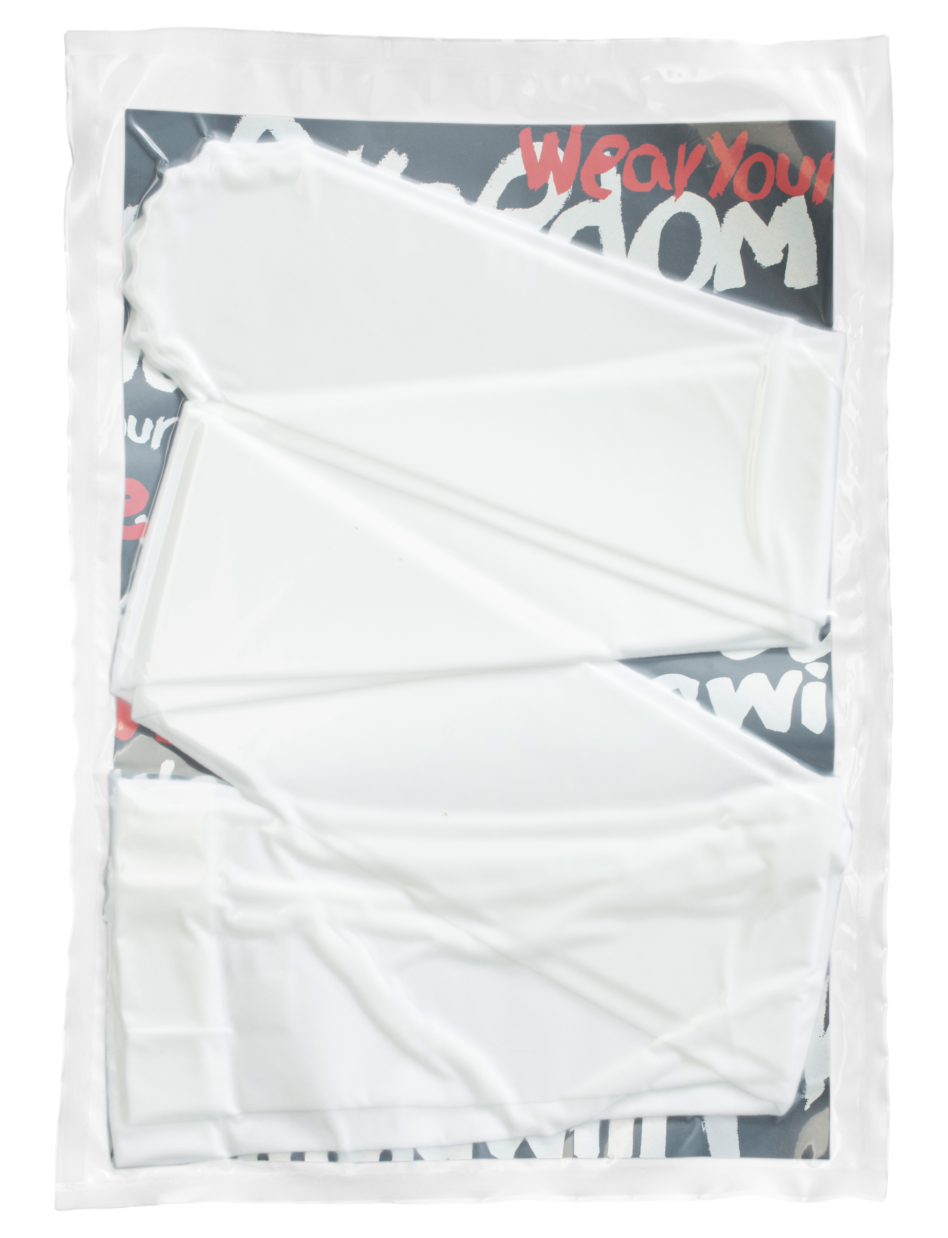 Comme des Garcons White Nylon Tights