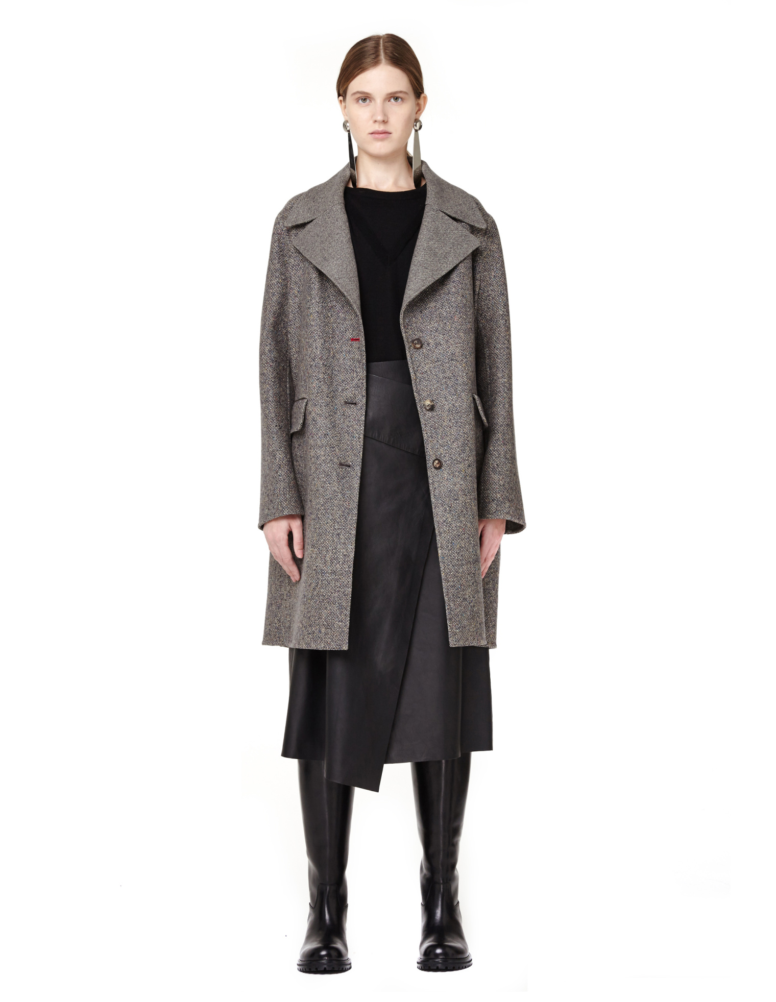 The Row Wool and silk coat