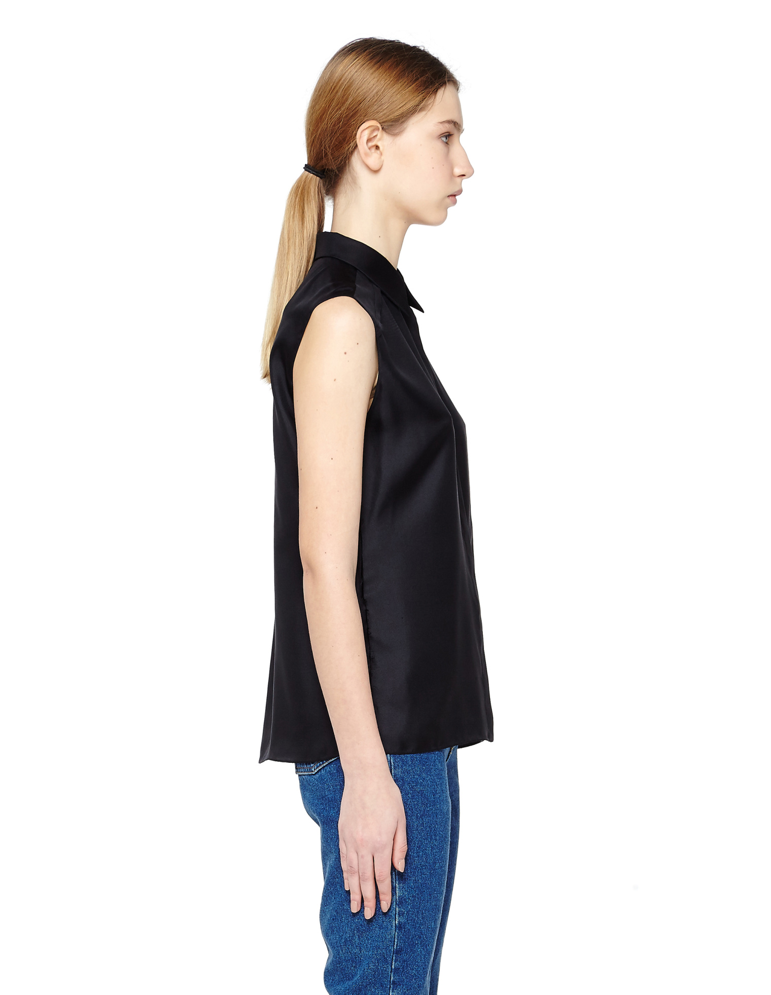 Maison Margiela Шелковая блузка