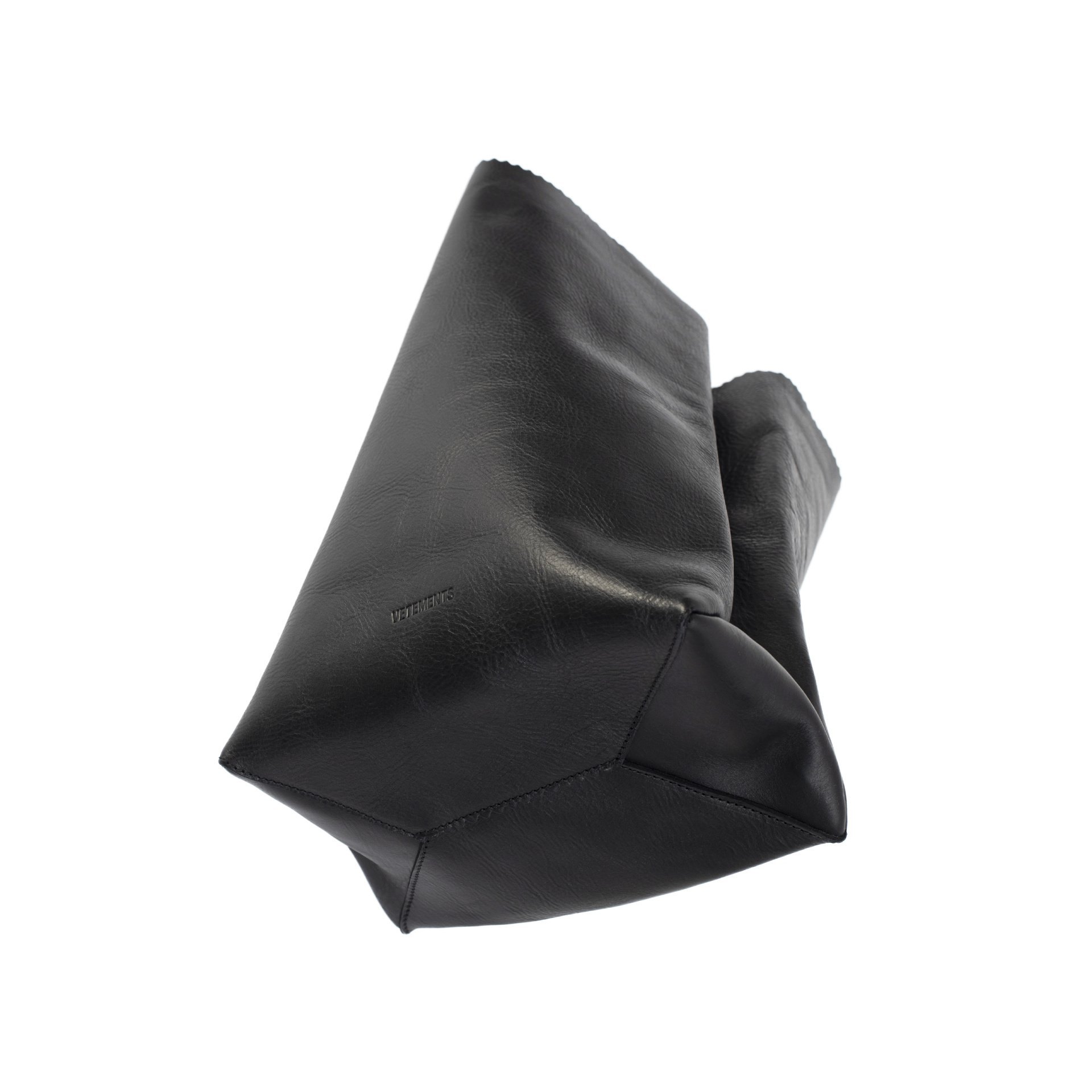 VETEMENTS Logo Paper Bag Pouch