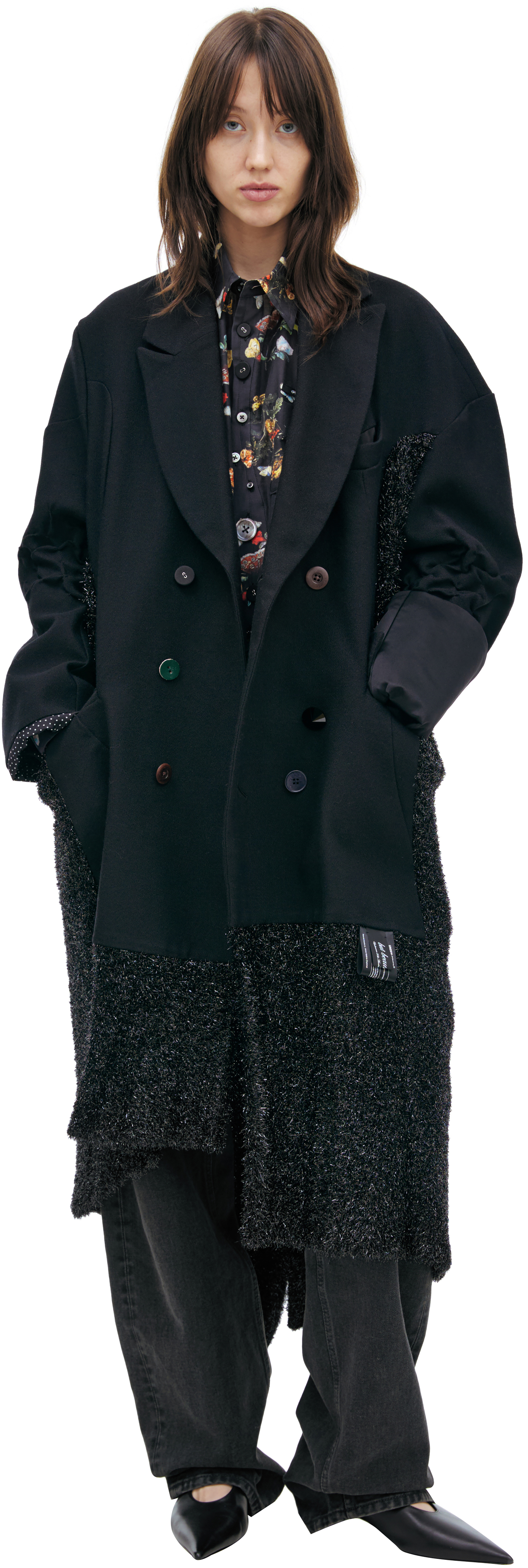 Undercover Jacket with lurex inserts