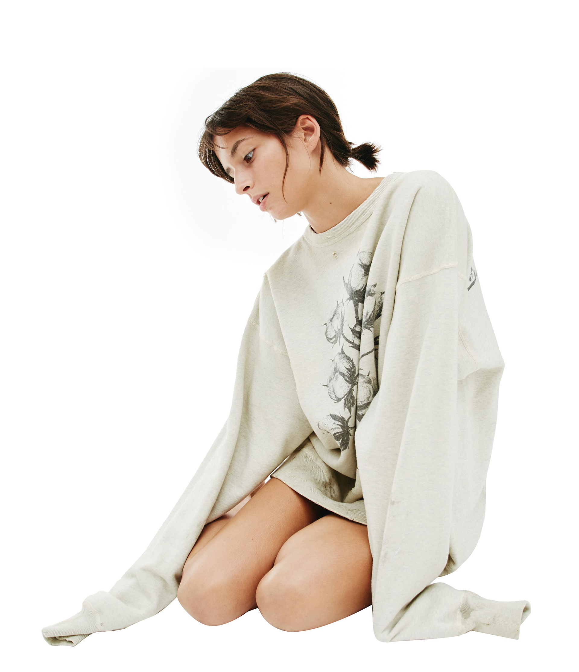 Saint Michael Denim Tears x Saint Michael printed sweatshirt