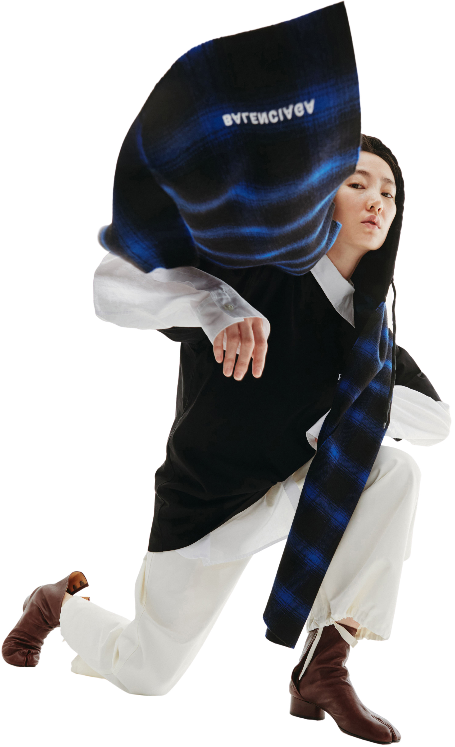 Balenciaga Scarf With Hood