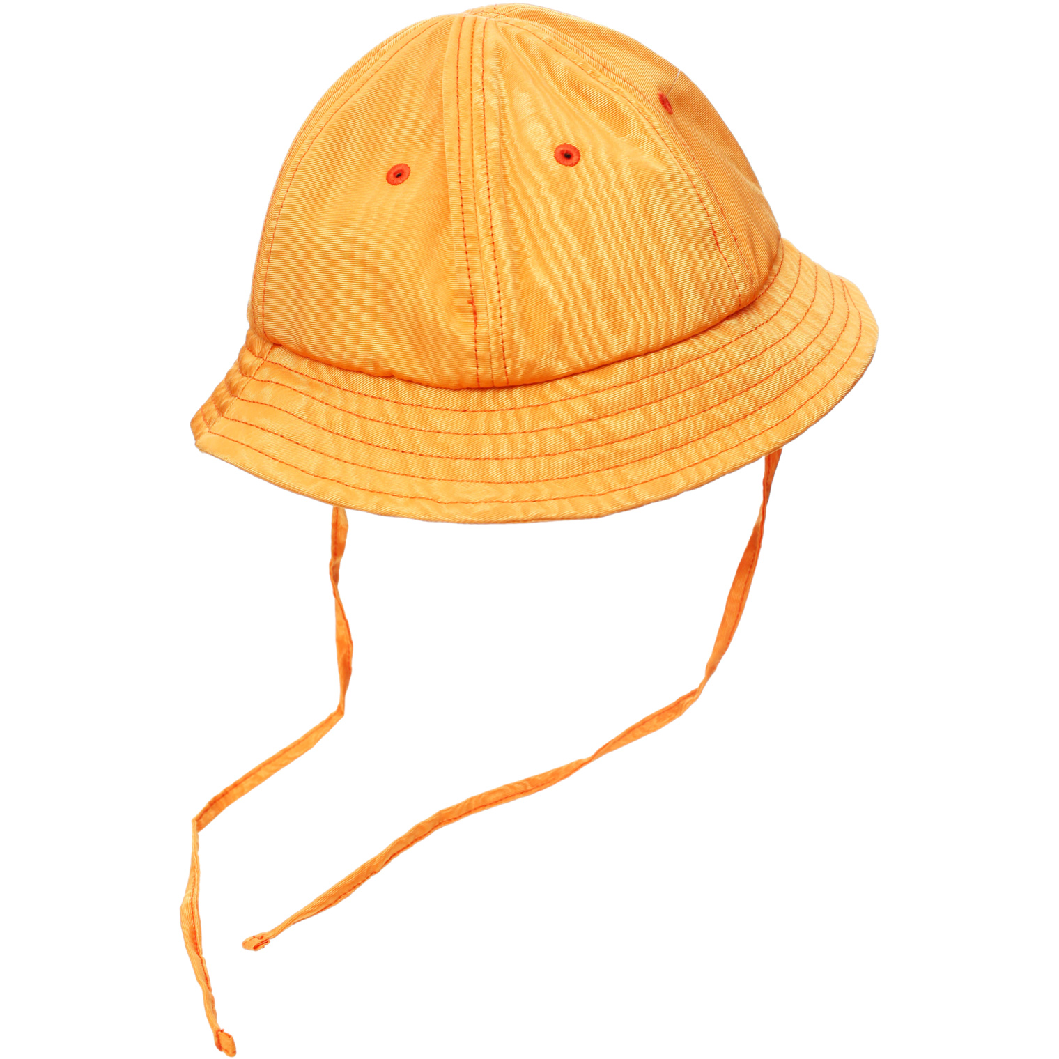 MARINE SERRE Orange Bell beach hat