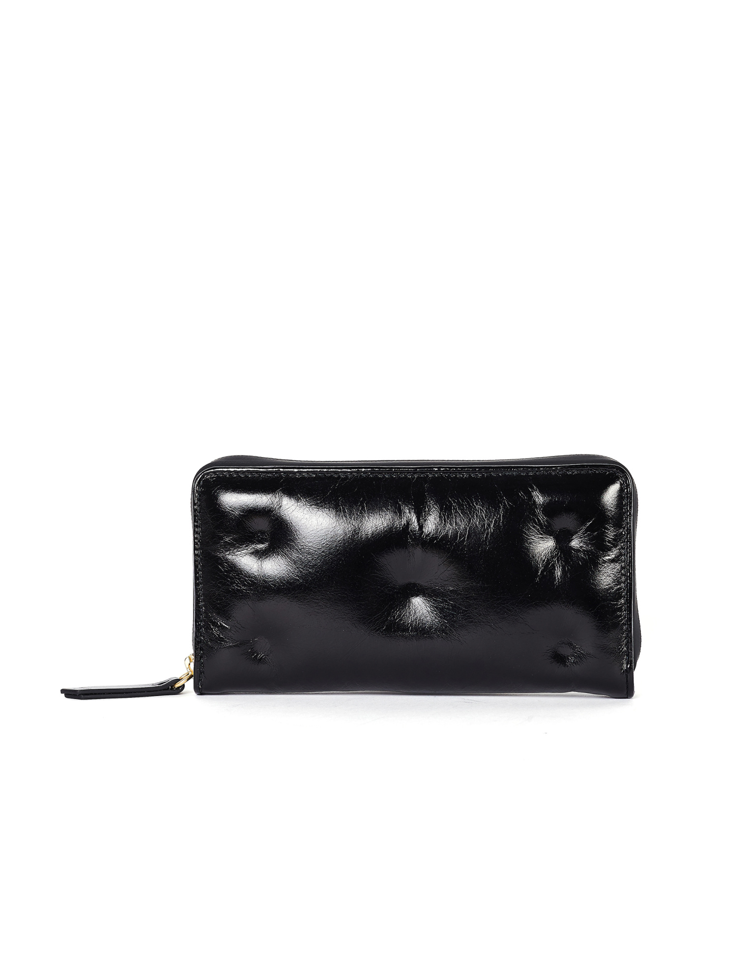 Maison Margiela Black Leather Glam Slam Wallet