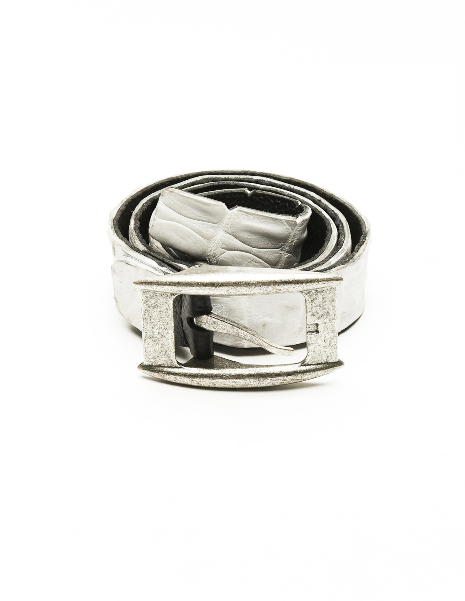 Scunzani Ivo Crocodile leather belt