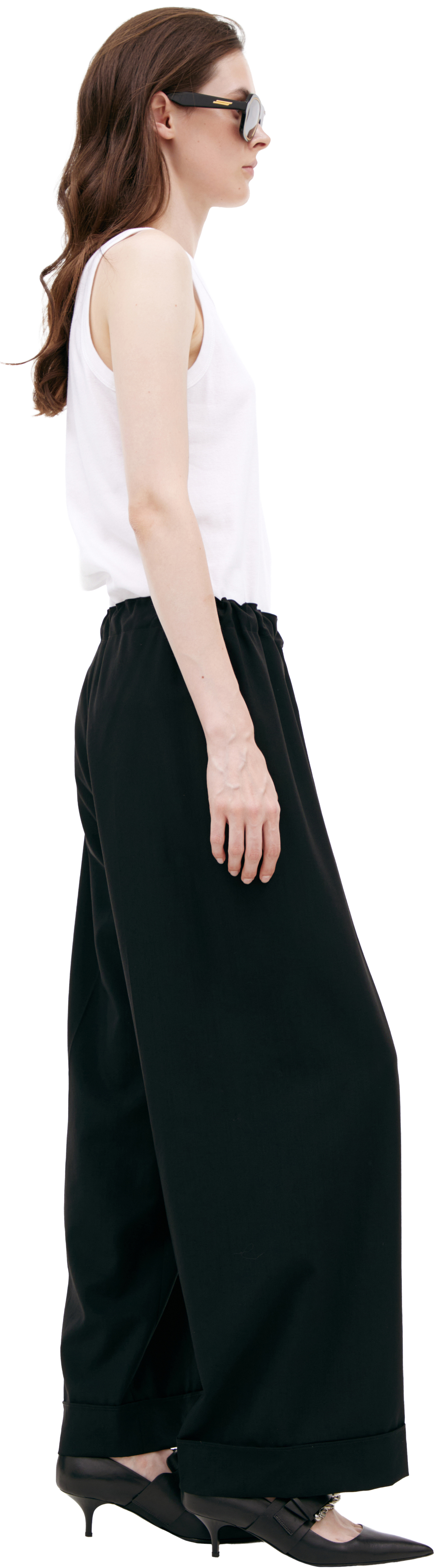 The Row Straight trousers with creases