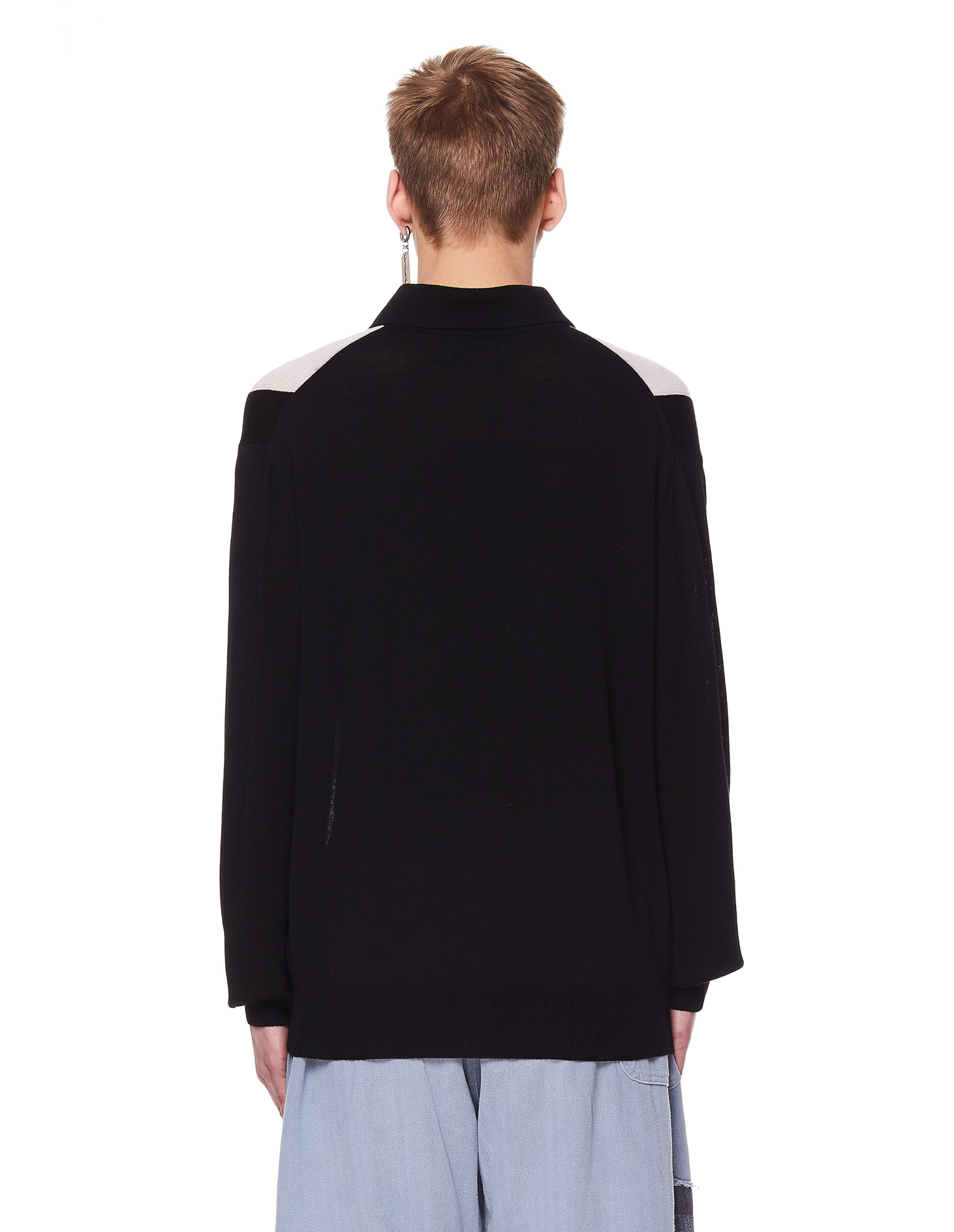 Enfants Riches Deprimes Loro Piana Black Cashmere Cardigan