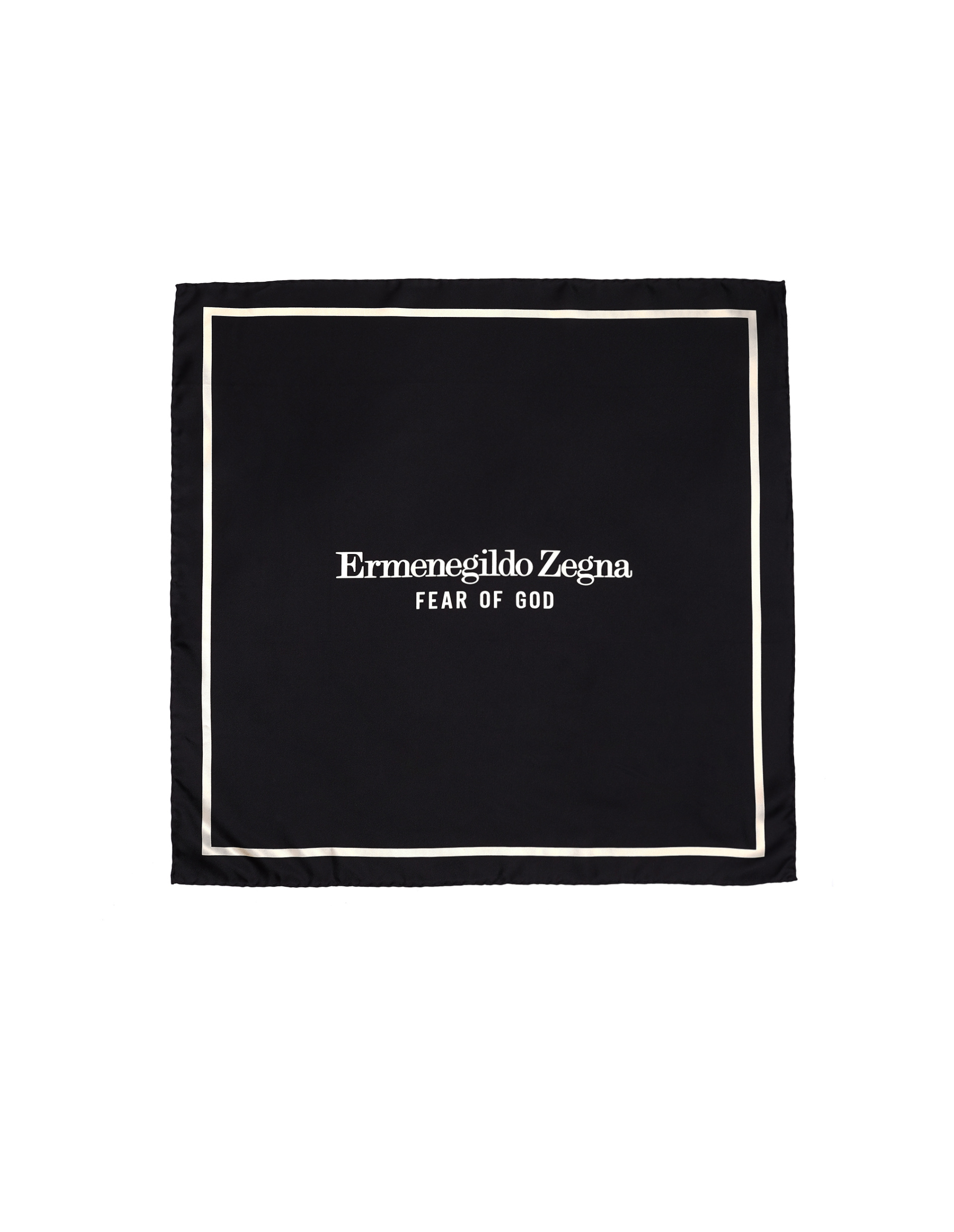 Fear of God x Zegna Silk Logo Bandana