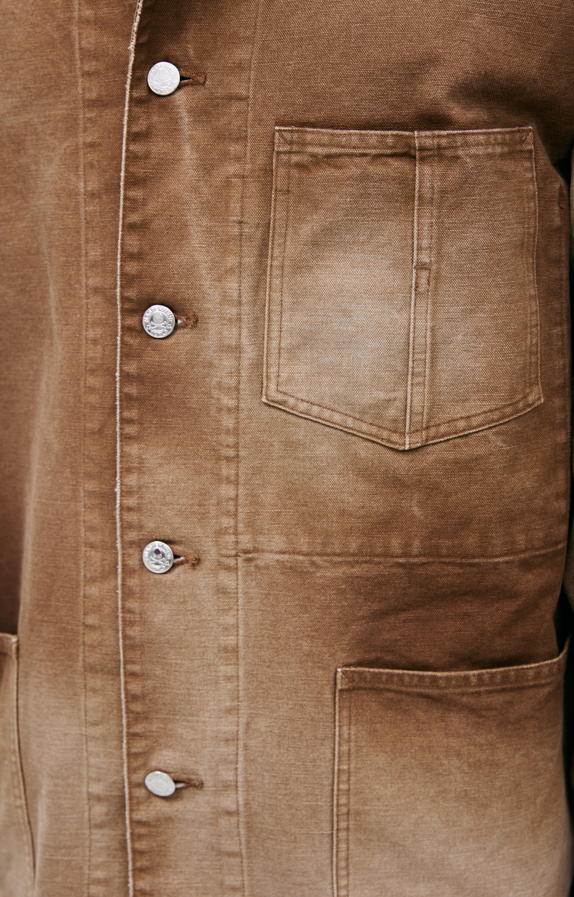 Mastermind WORLD Jacket with a turn-down collar