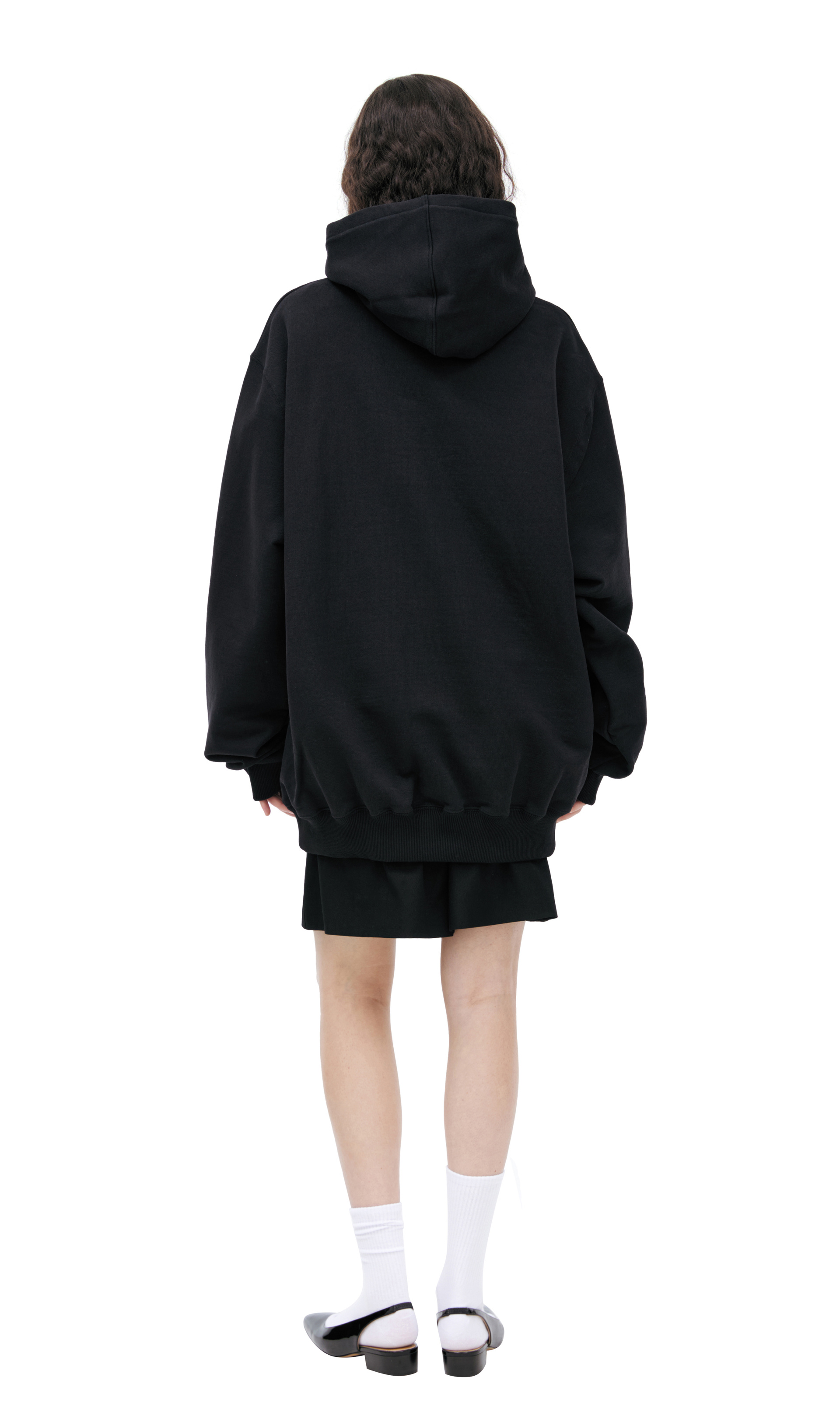 Doublet Black hoodie with patch