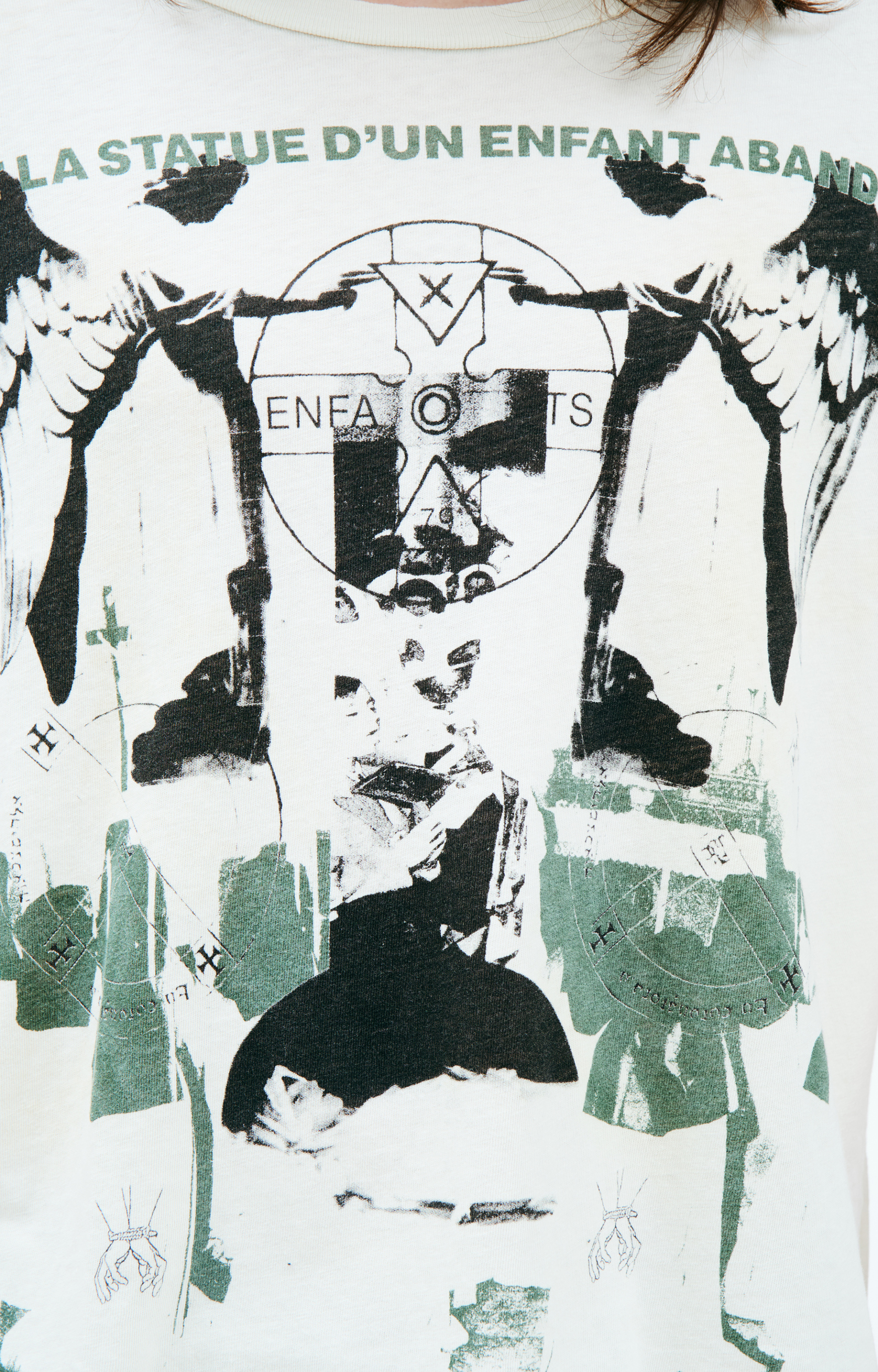 Enfants Riches Déprimés White print T-shirt