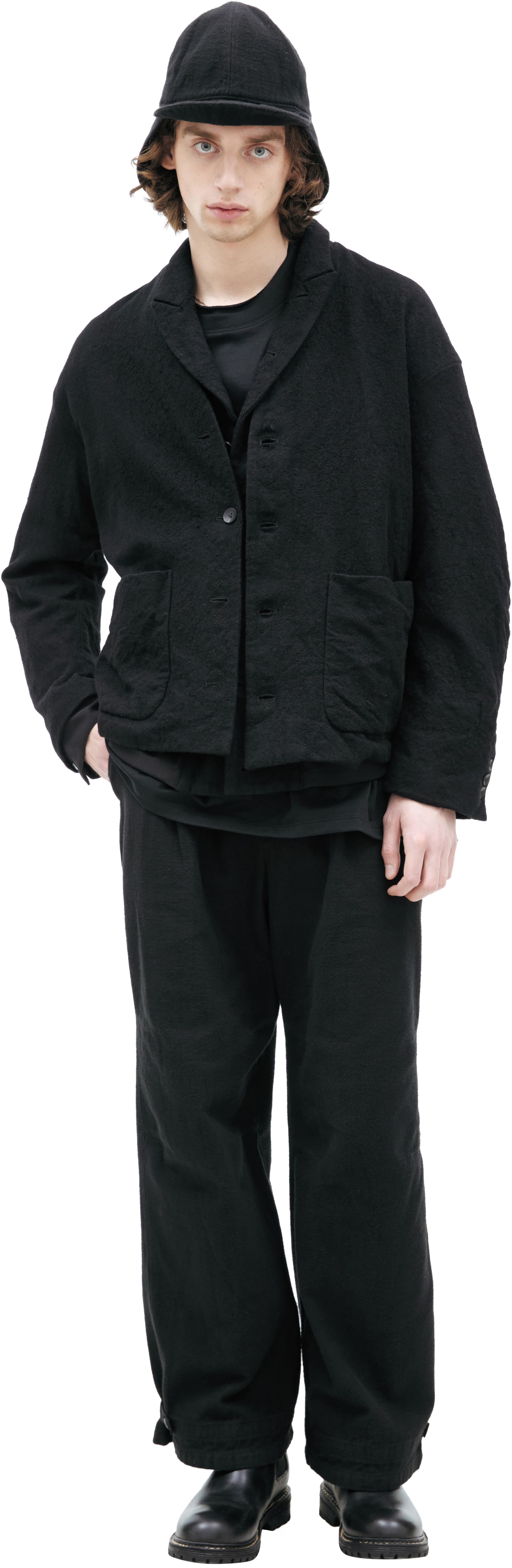 The Viridi-Anne Single-breasted button-down jacket