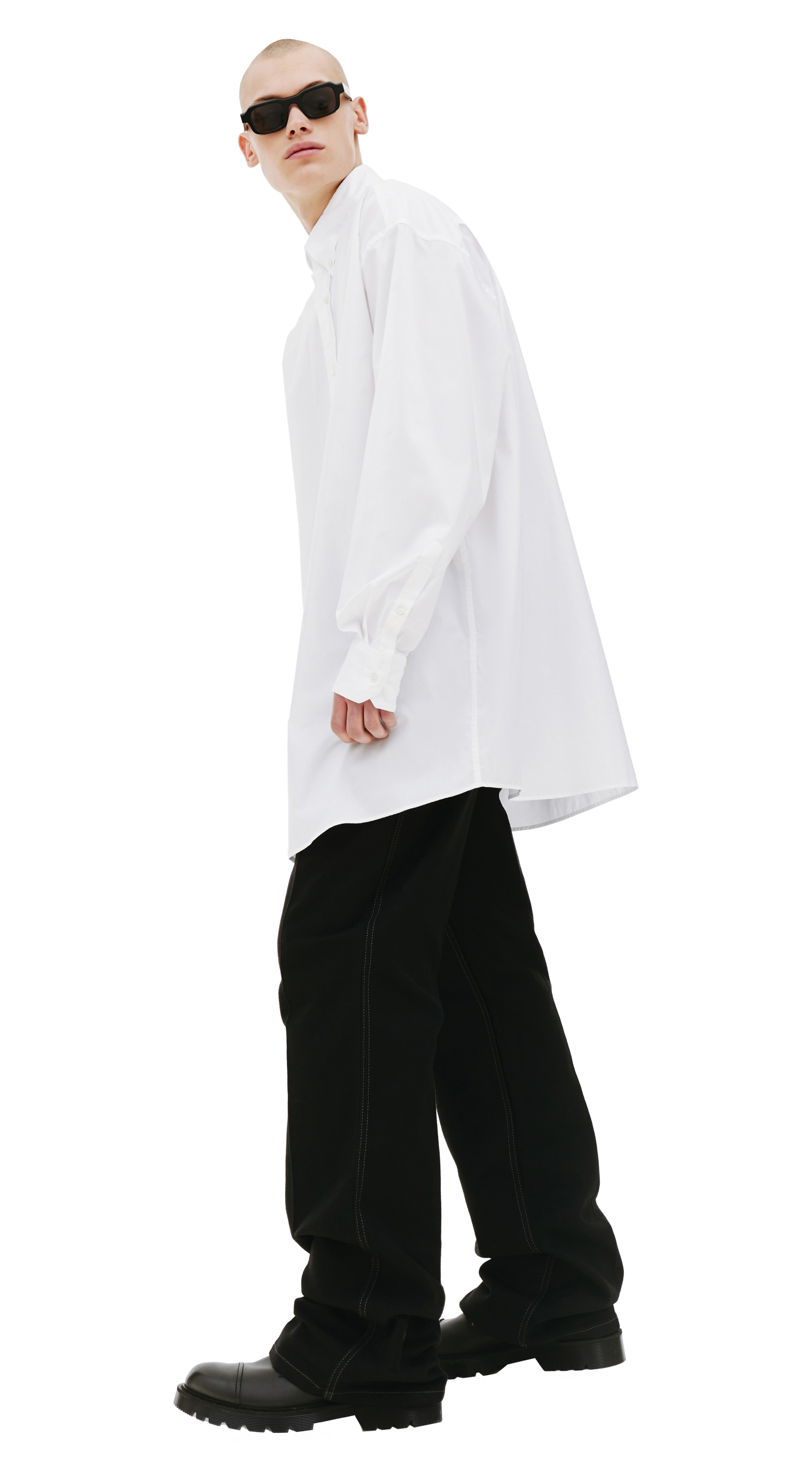 Maison Margiela Oversized cotton shirt