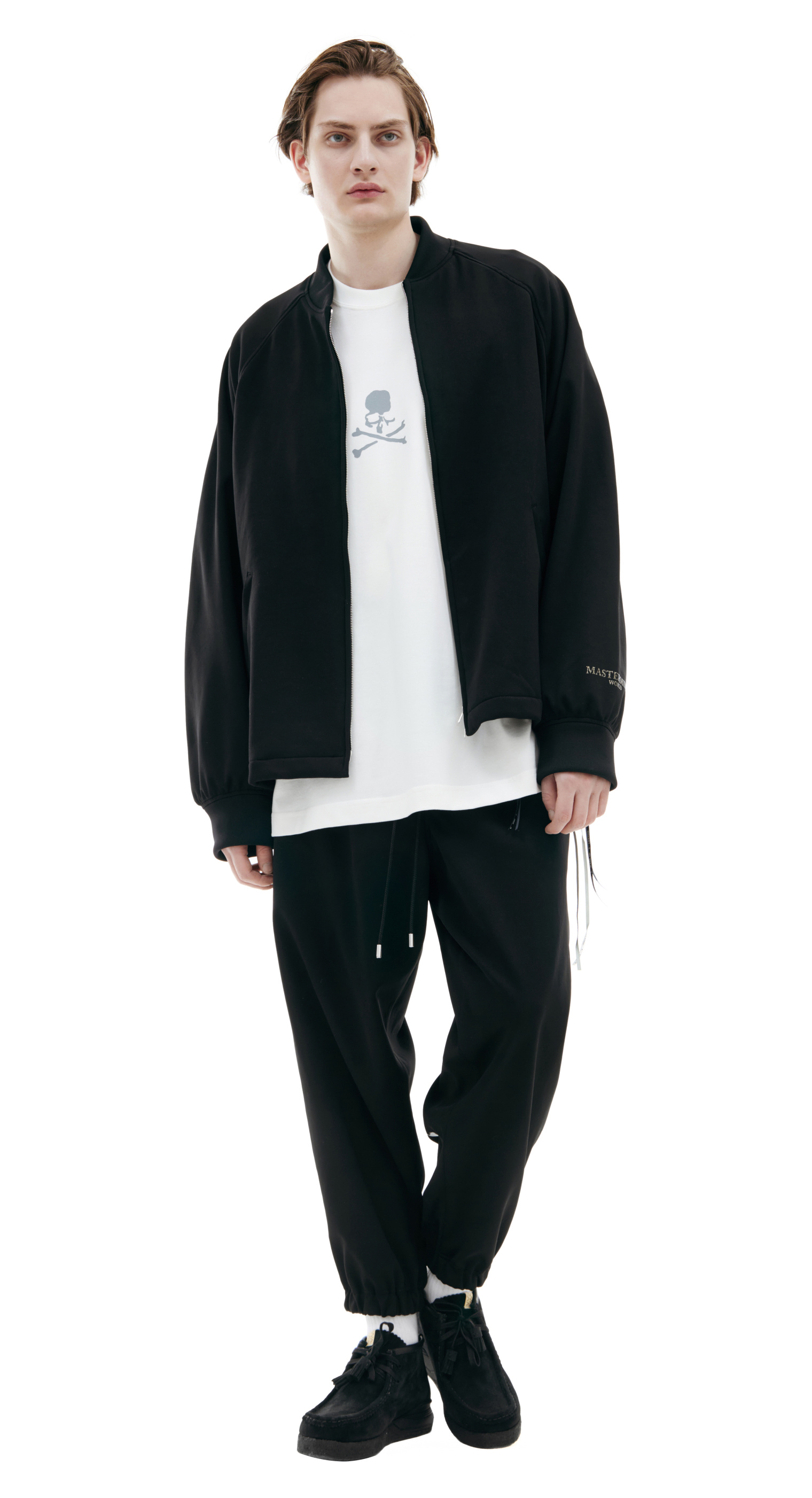 Mastermind WORLD Black logo jacket