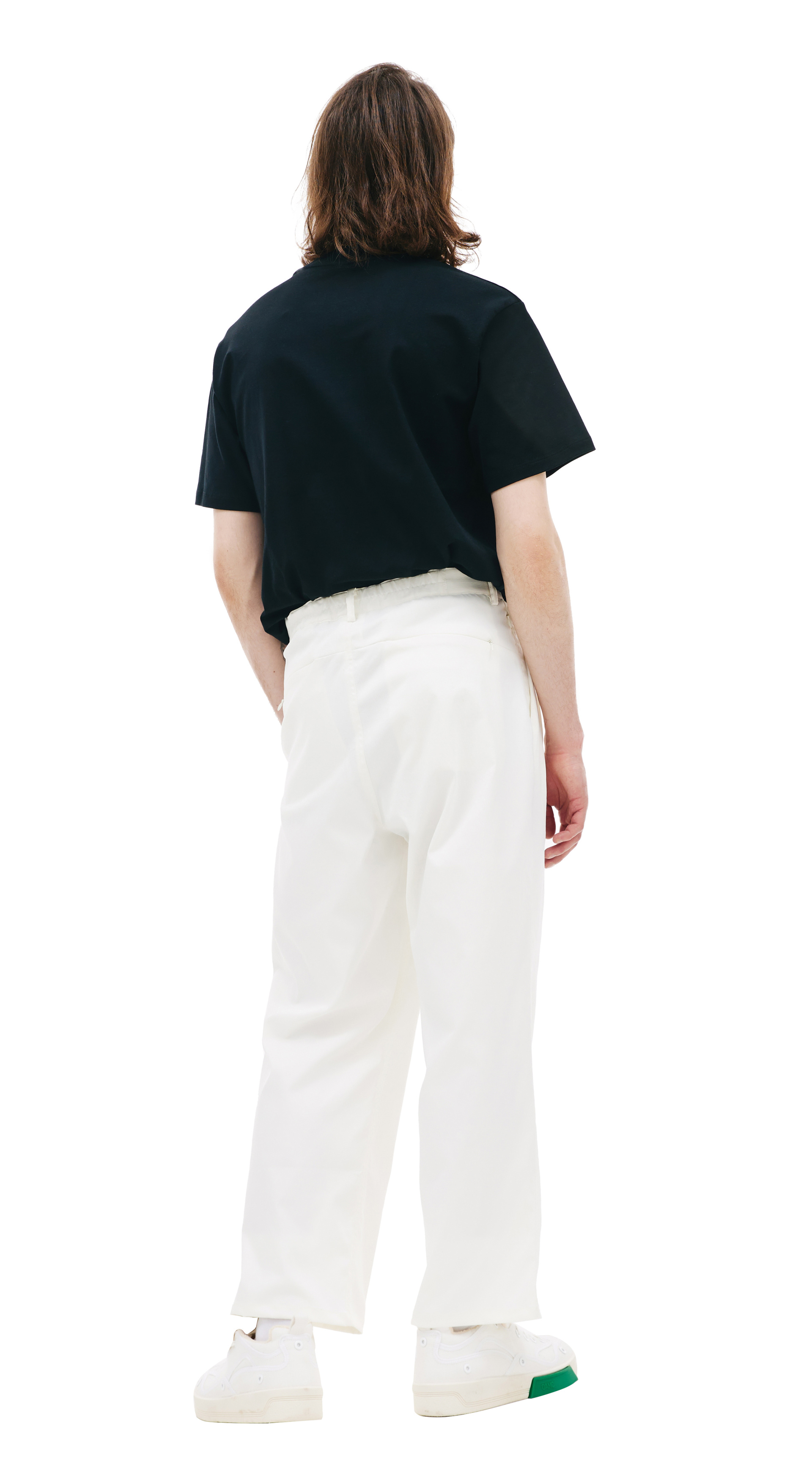 KIMMY White straight trousers