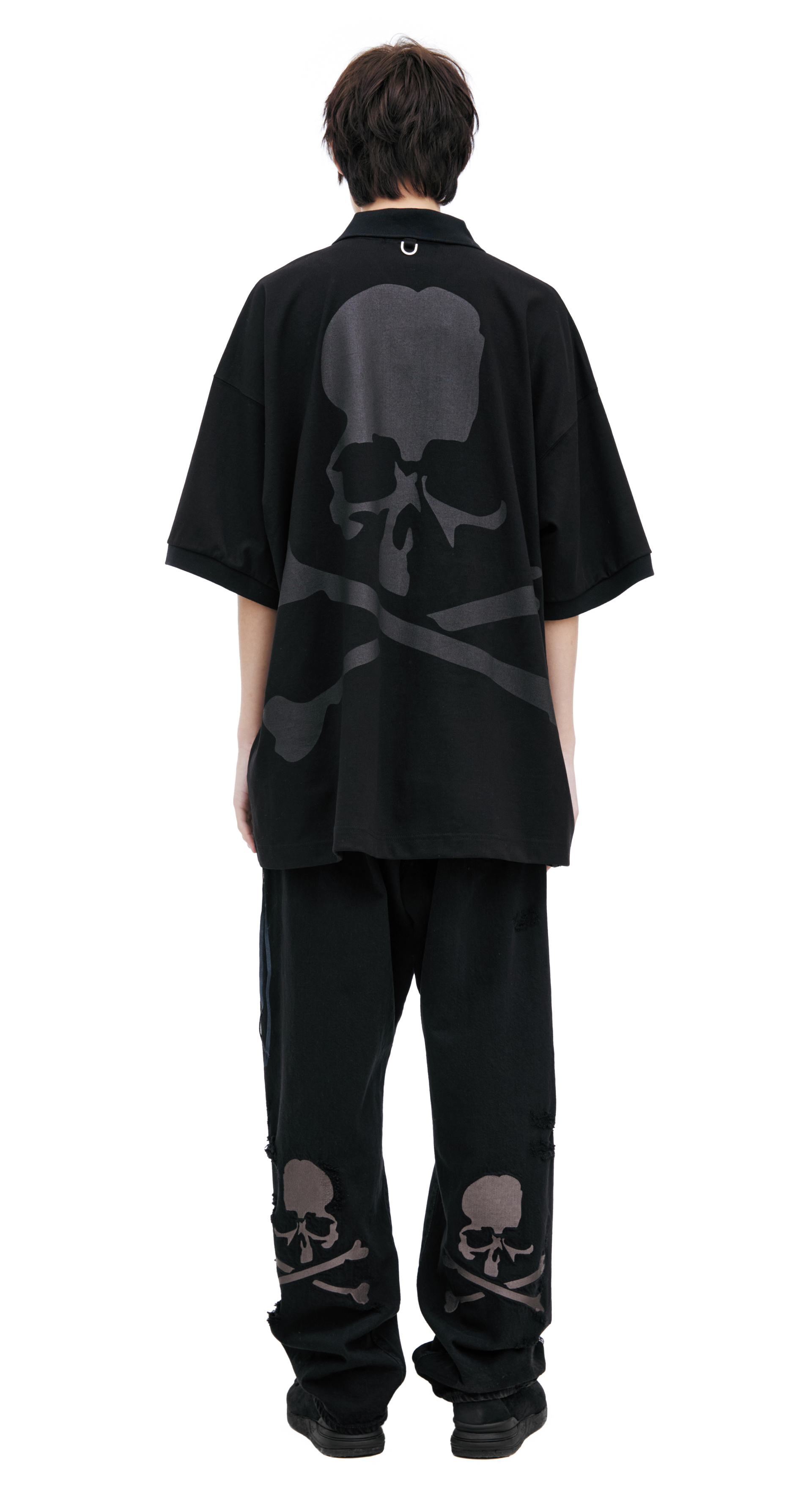 Mastermind WORLD Black logo polo