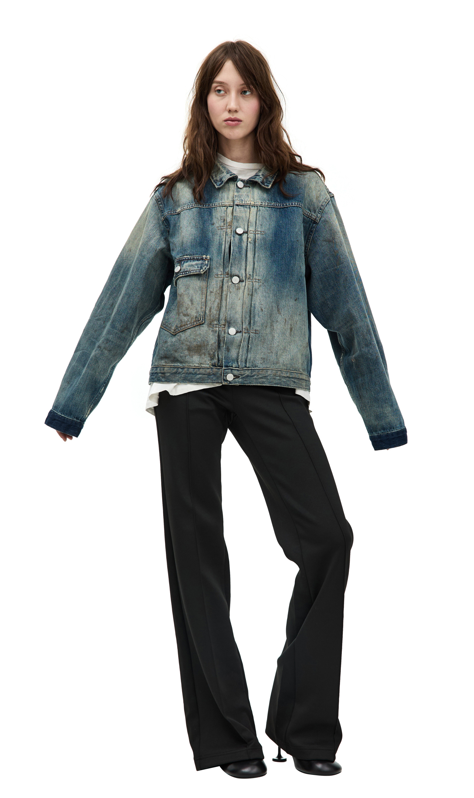 Enfants Riches Deprimes Denim jacket with buttons