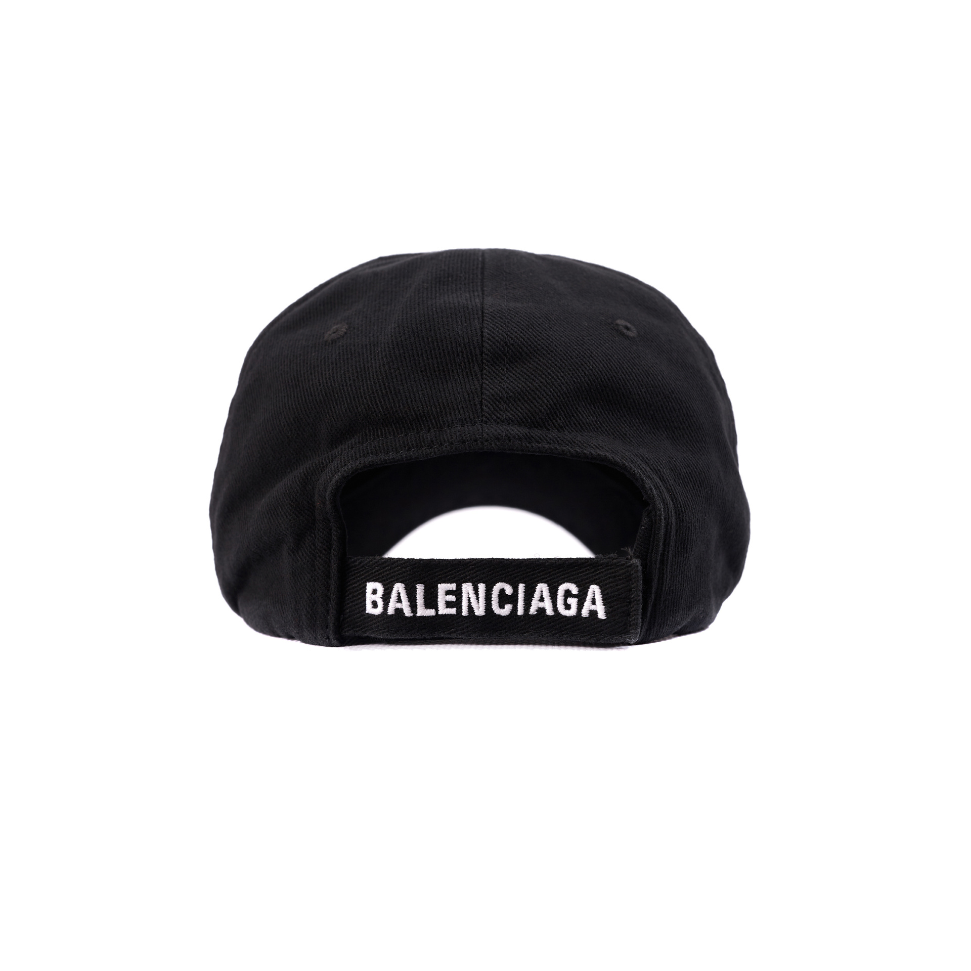 Balenciaga Black Embroidered GAY Cap