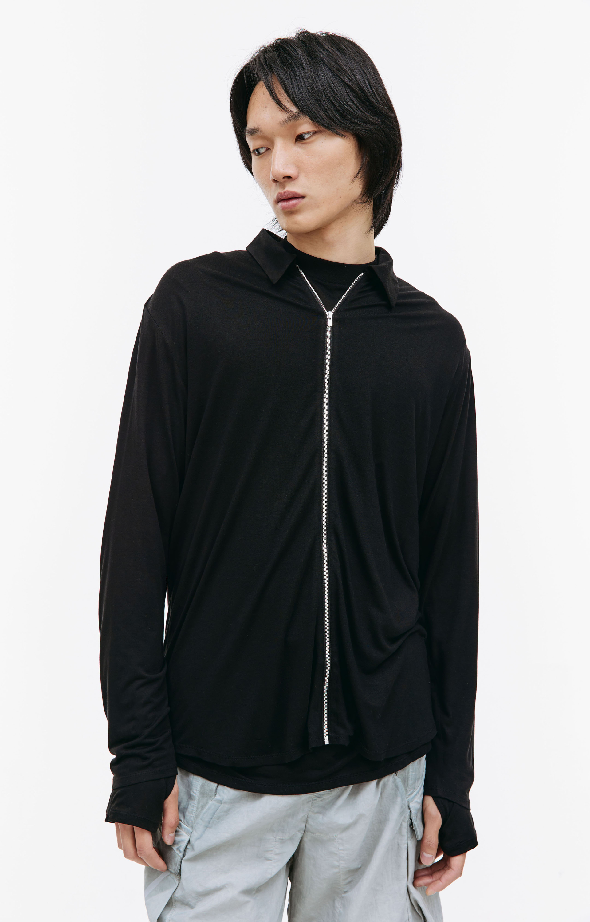 Post Archive Faction 5.0+ shirt right with zip