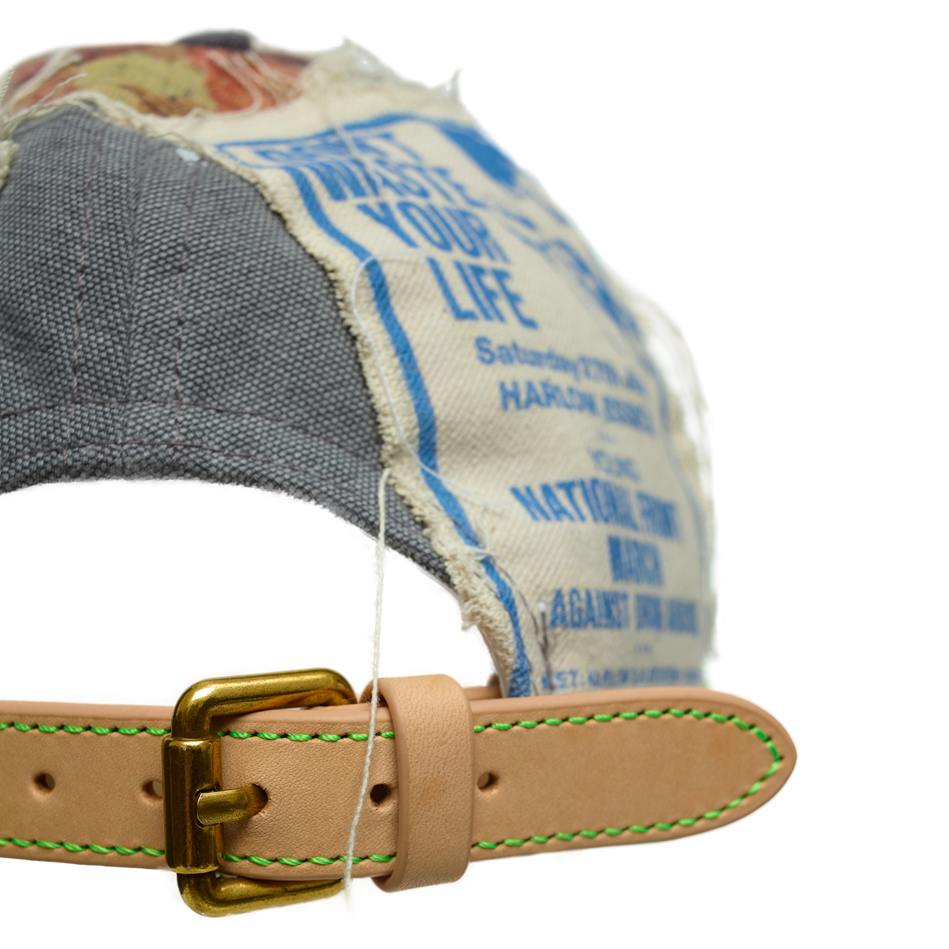 BETTER WITH AGE Grey cap with patches