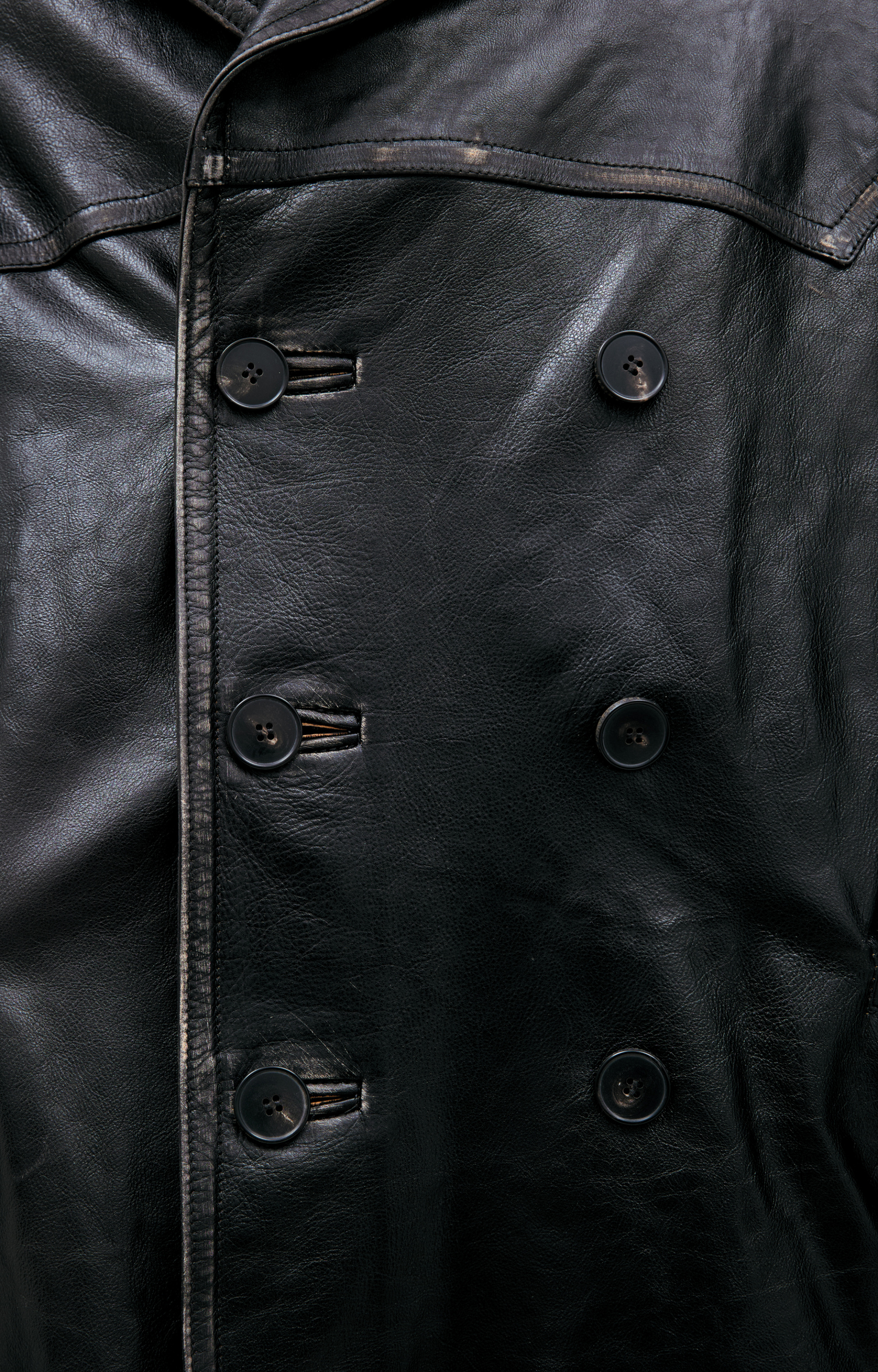 Enfants Riches Déprimés Double-breasted leather jacket