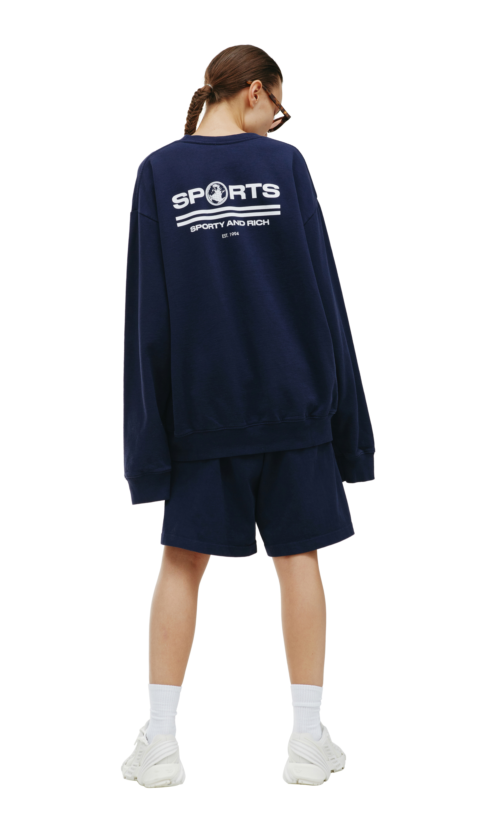 SPORTY & RICH Sports Sweatshirt