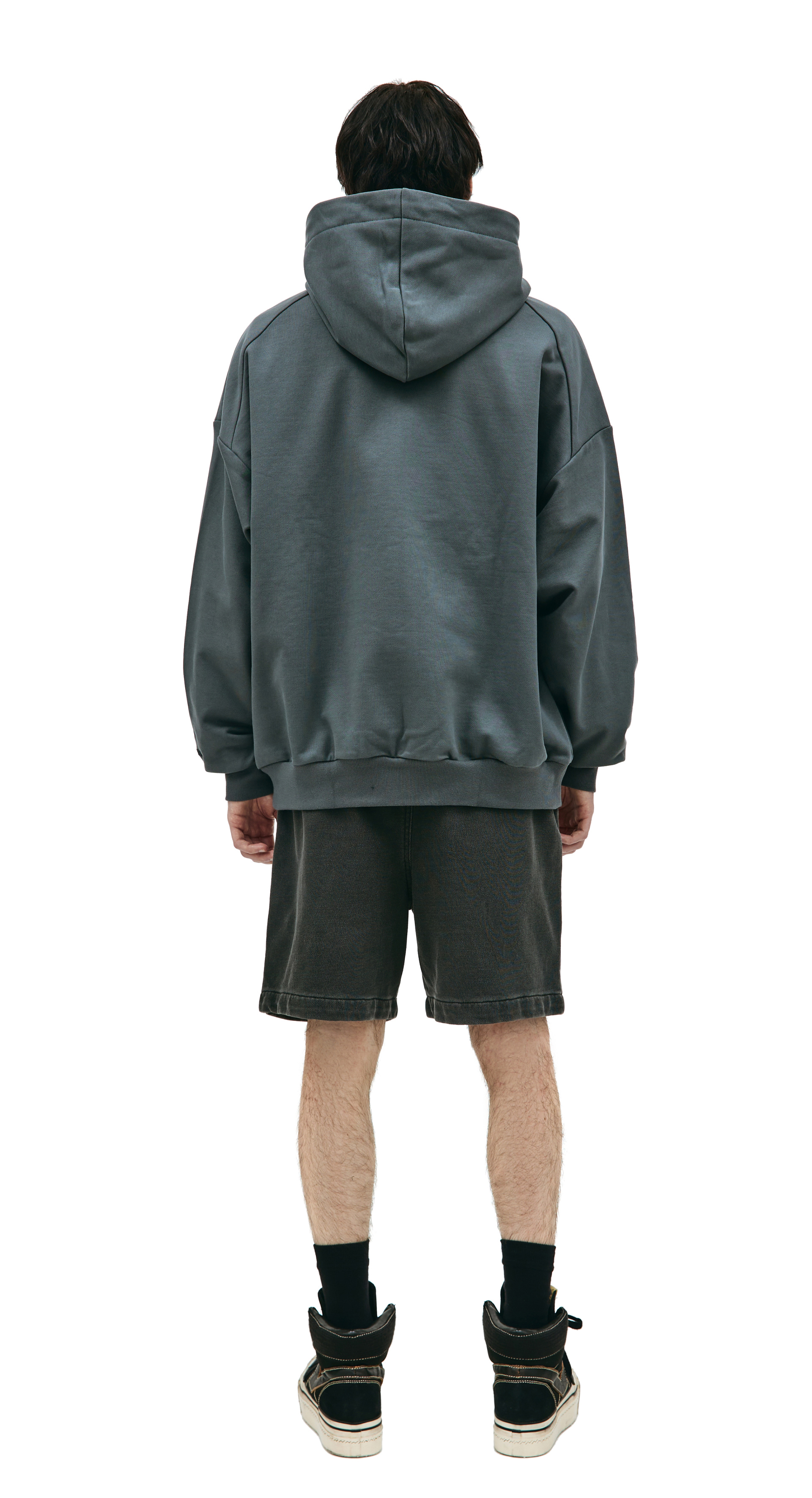 Juun.J \'Mouvement\' zip up hoodie