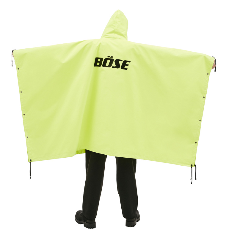 VETEMENTS Neon Yellow Böse Raincoat