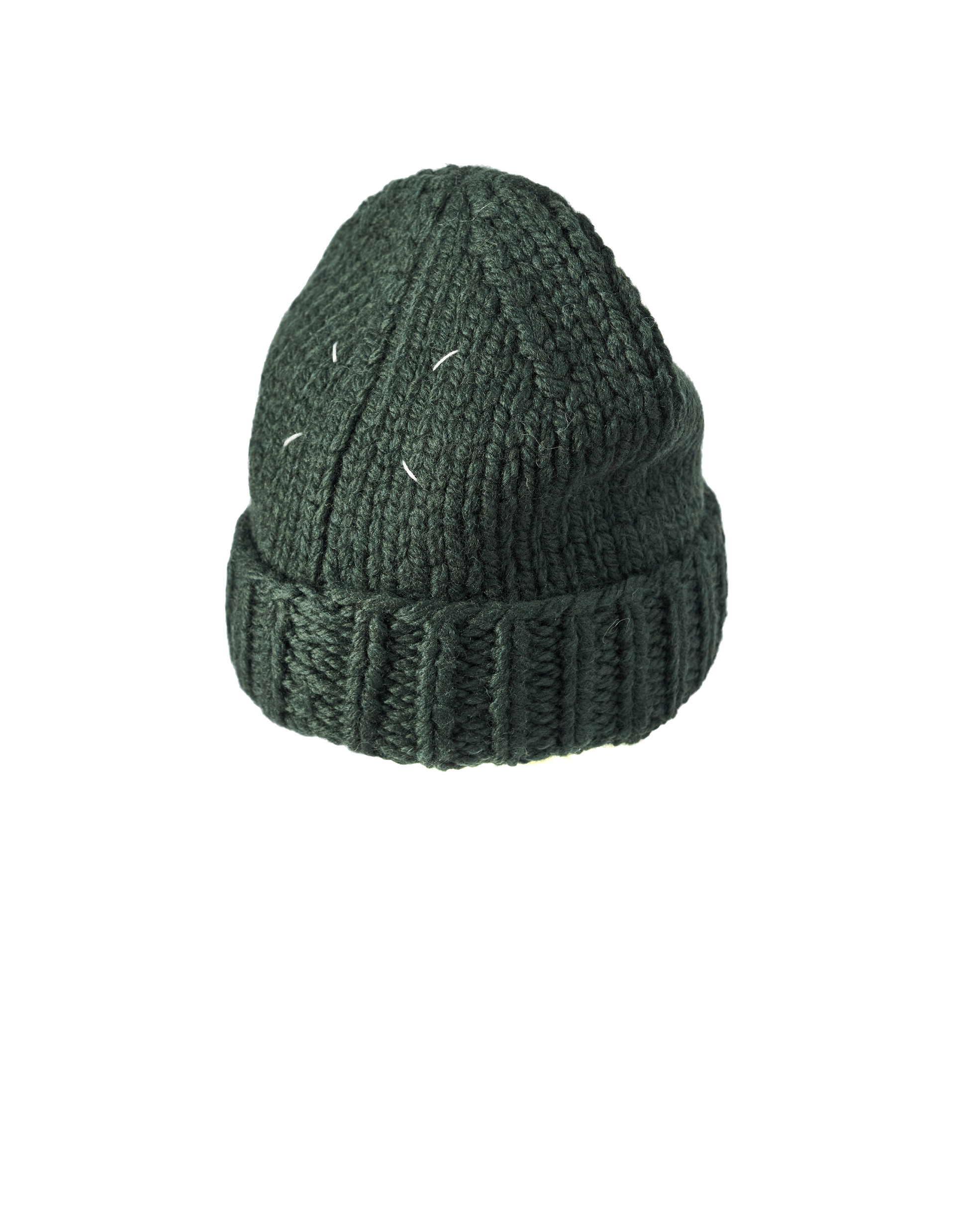Maison Margiela Green Wool beanie