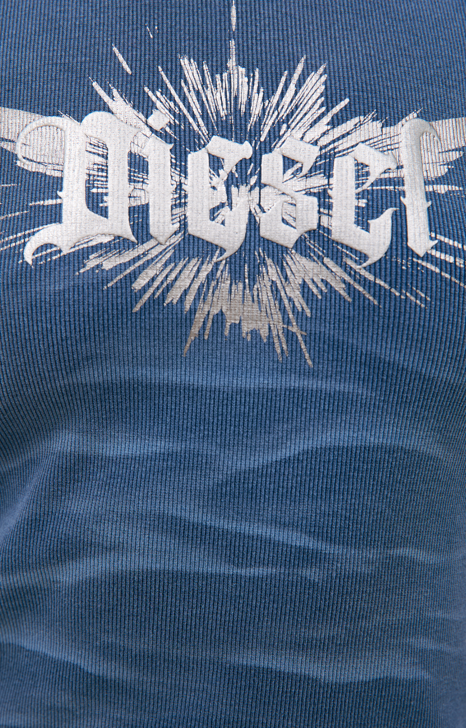 Diesel Blue print T-shirt