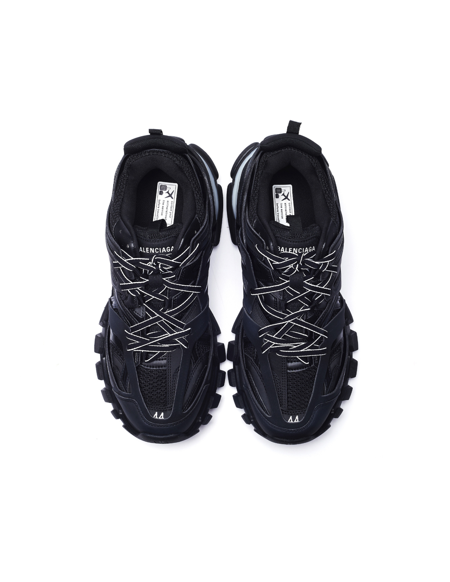 Balenciaga Black LED Track Sneakers