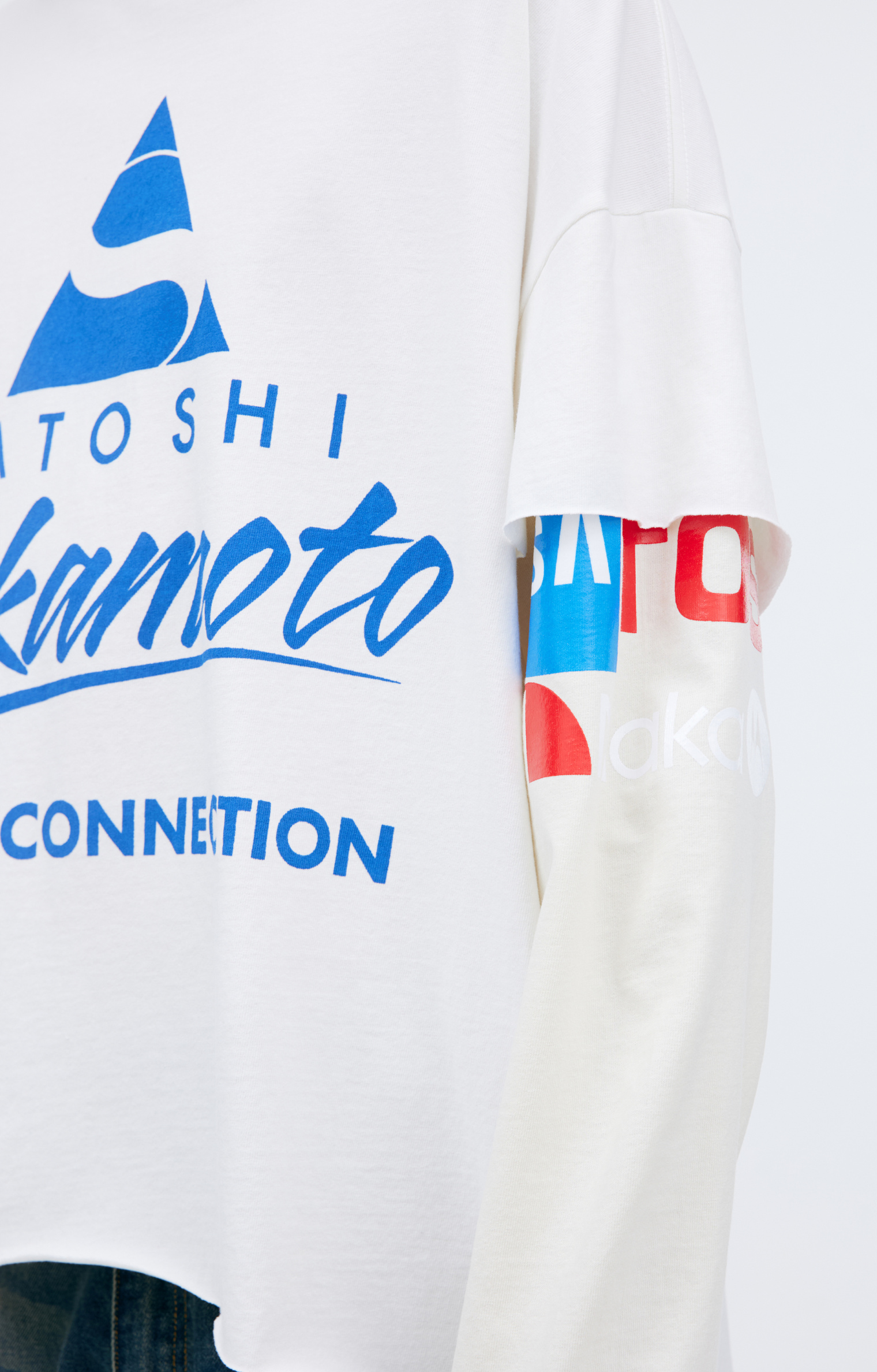 Satoshi Nakamoto Longsleeve with sewn-in sleeves