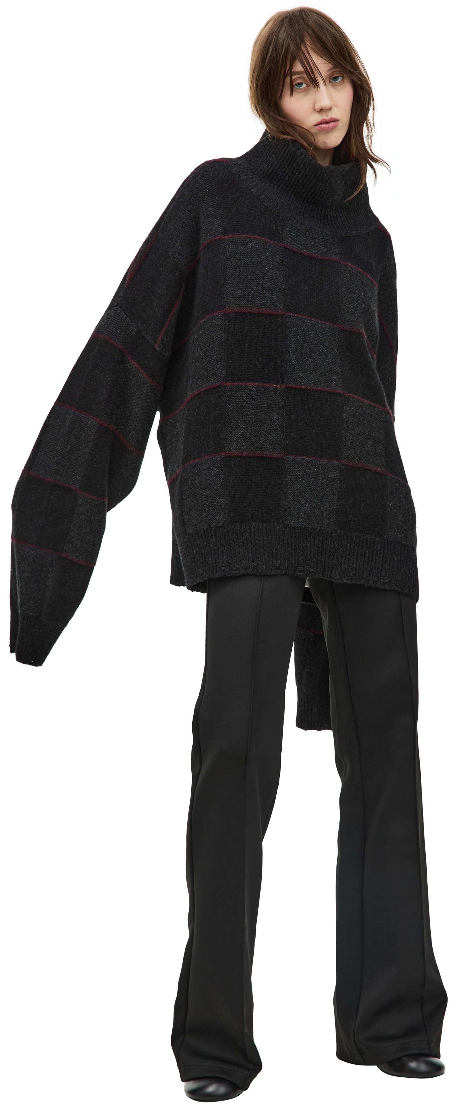 Enfants Riches Deprimes Cashmere plaid sweater