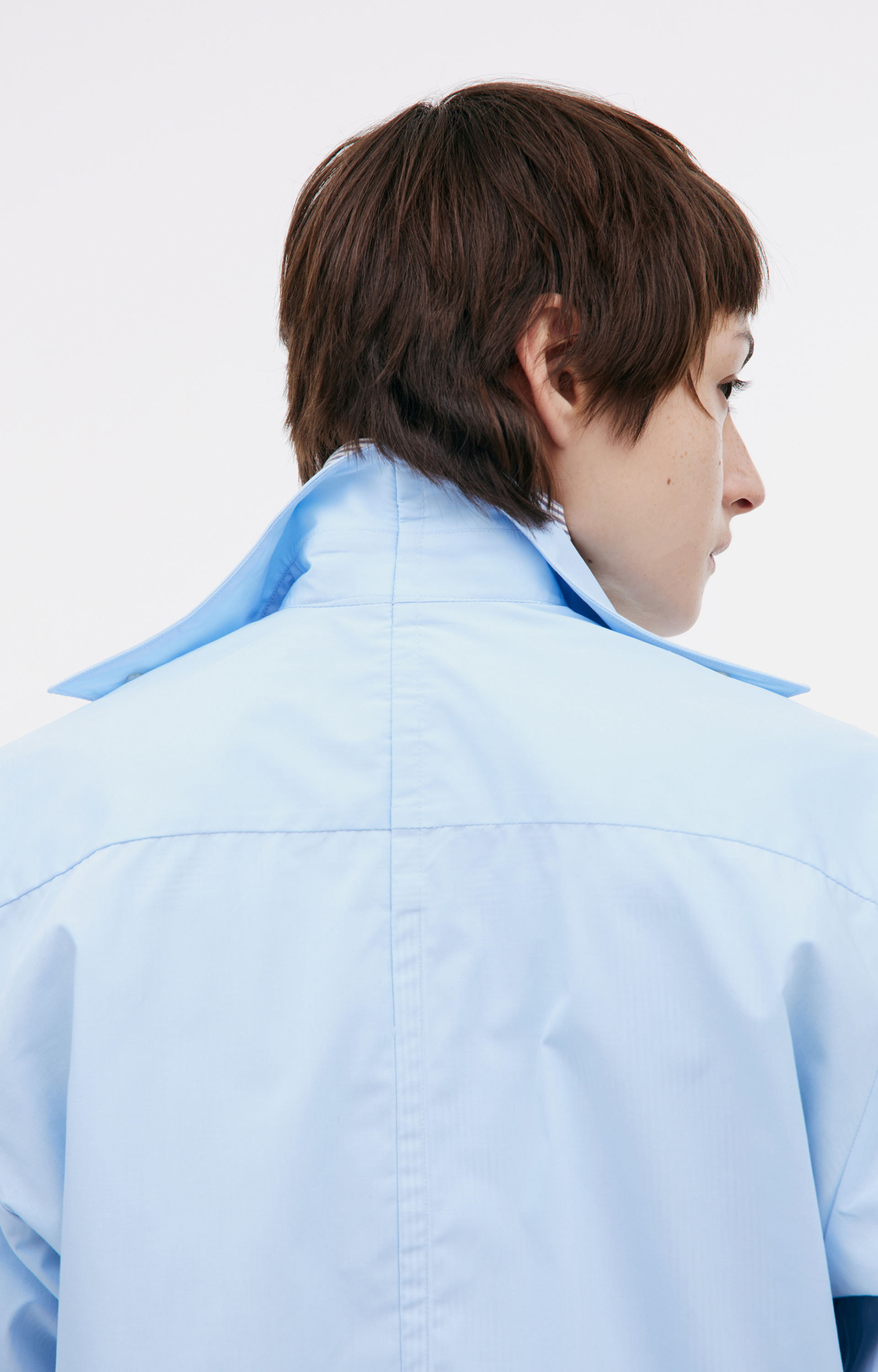 PROTOTYPES Two-way striped shirt