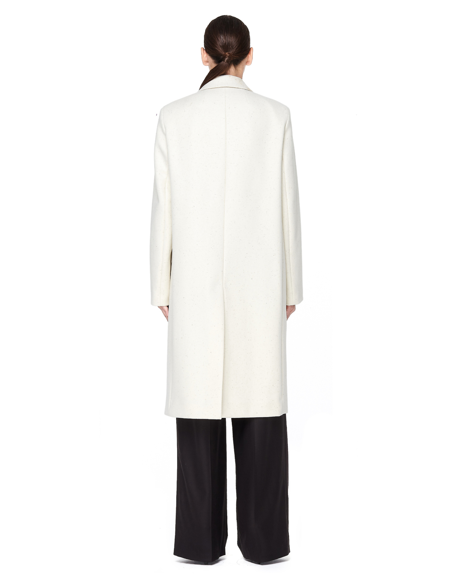 The Row Teymon Wool-blend Ivory Coat