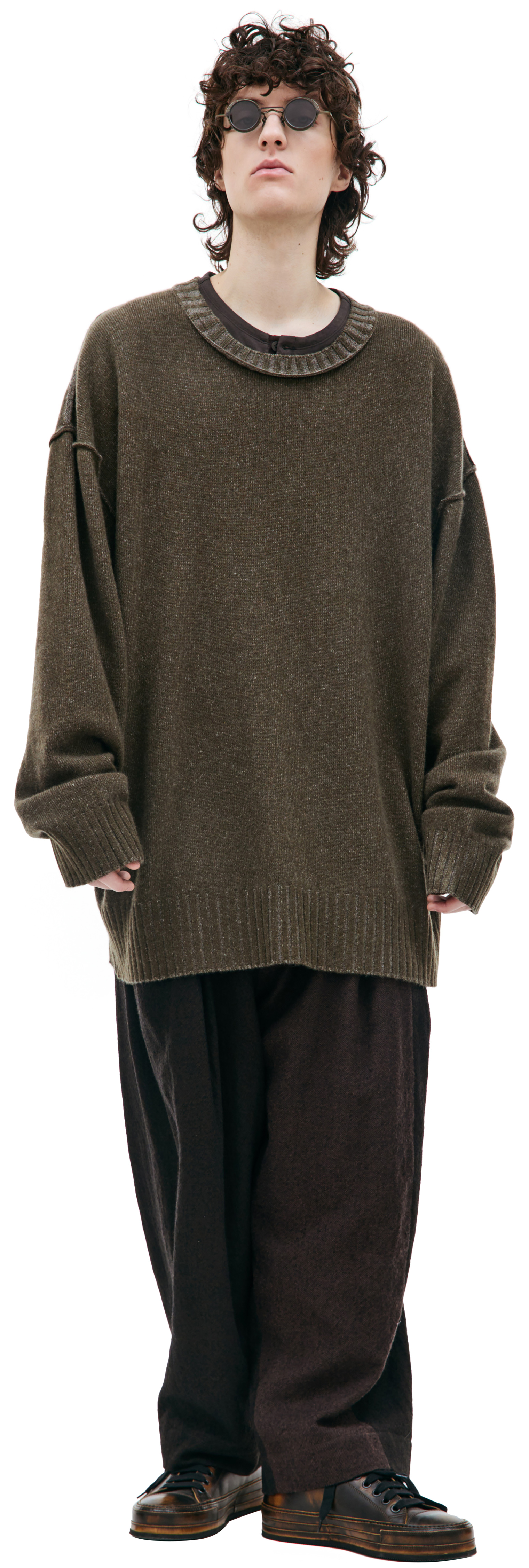 Ziggy Chen Crewneck cashmere sweater