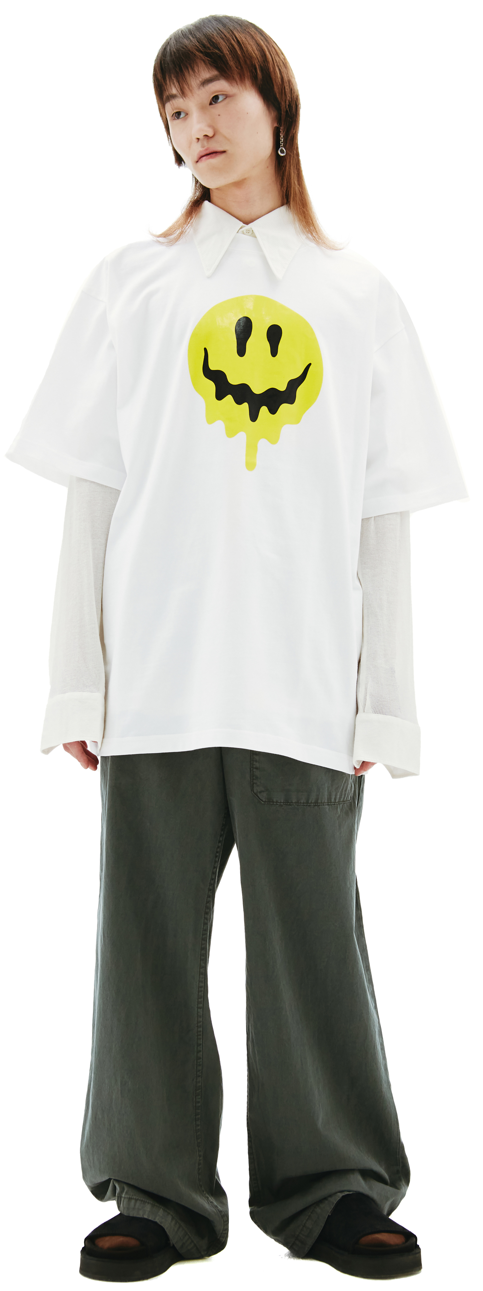 Balenciaga White Cotton T-shirt