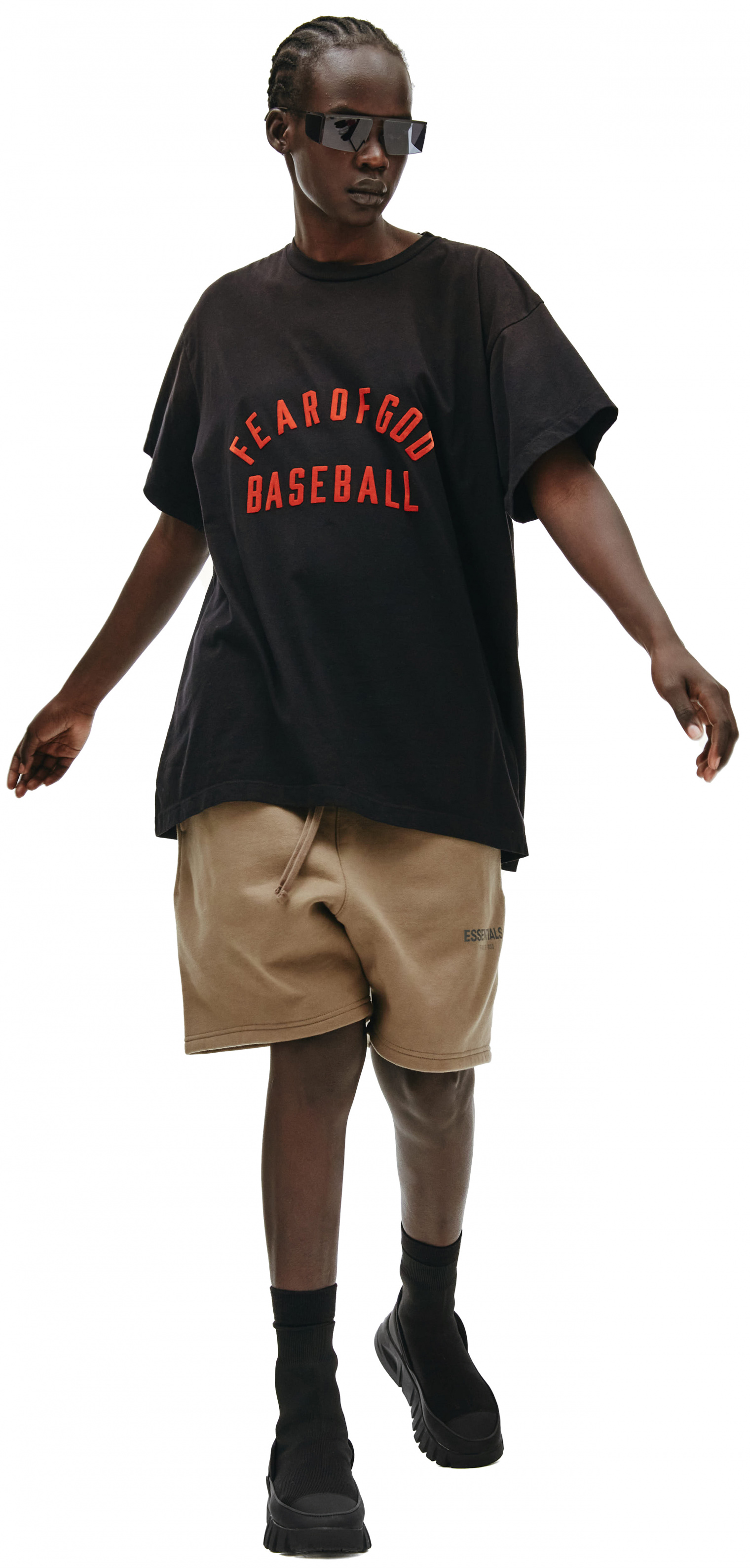 Fear of God Baseball Printed T-Shirt