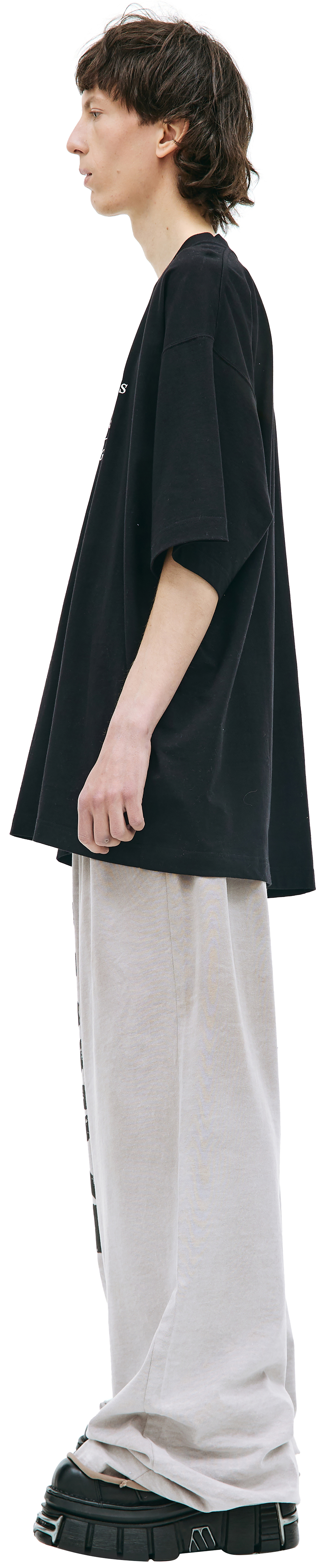 VETEMENTS Embroidered oversize t-shirt