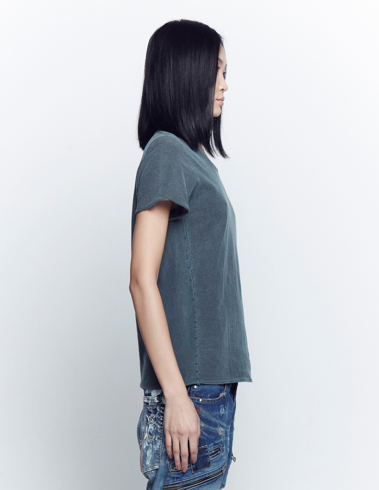 Volga Volga Washed cotton t-shirt